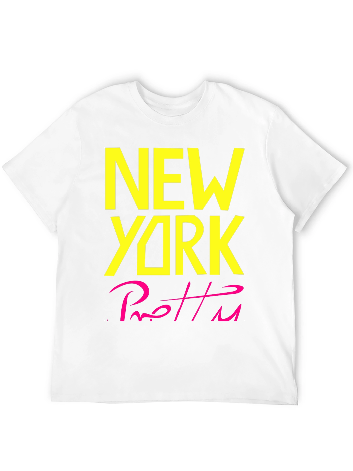 Black New York Pretty T-Shirt view 12