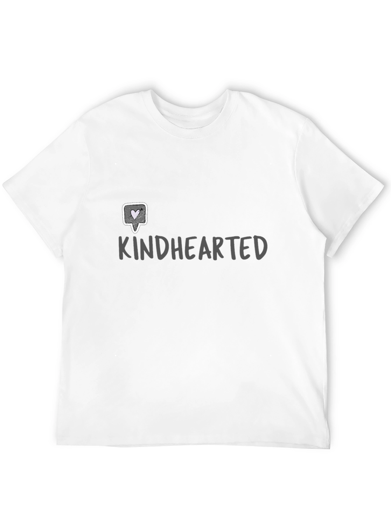 Black Kindhearted Black Graphic Tee - Soft & Stylish view 12