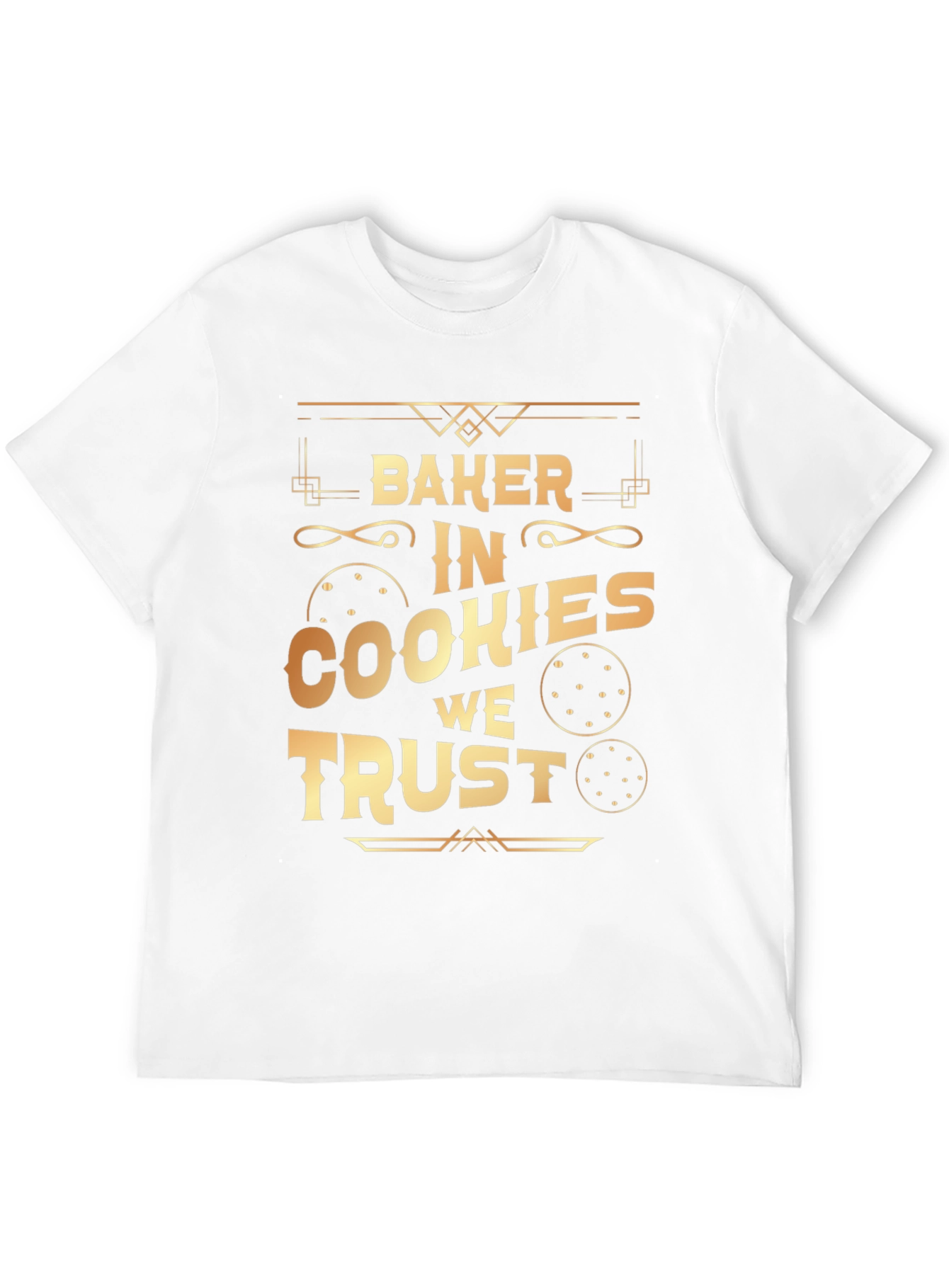 Black Baker In Cookies We Trust T-Shirt view 12