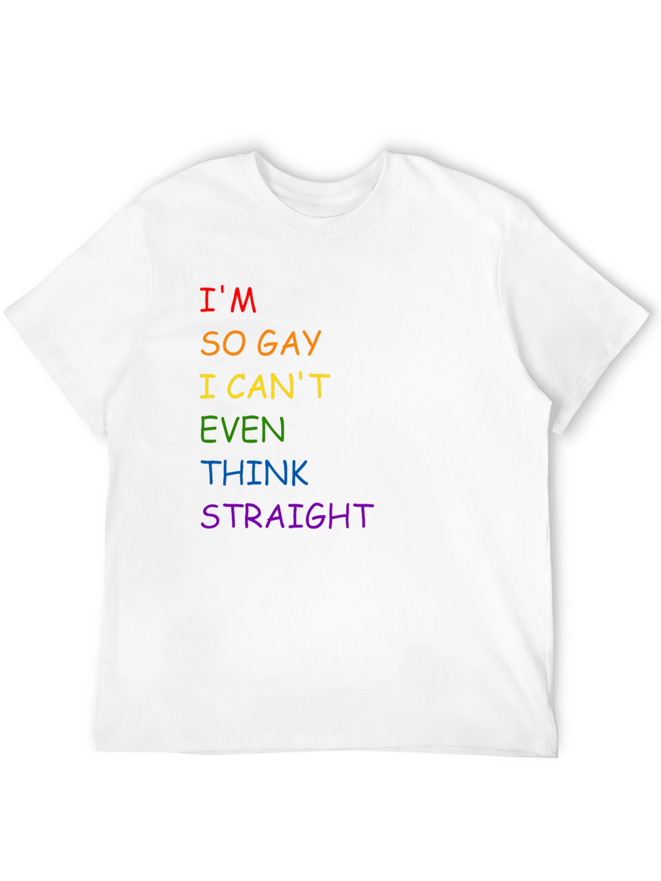 Black I'm So Gay T-Shirt - LGBTQ+ Pride Tee view 12