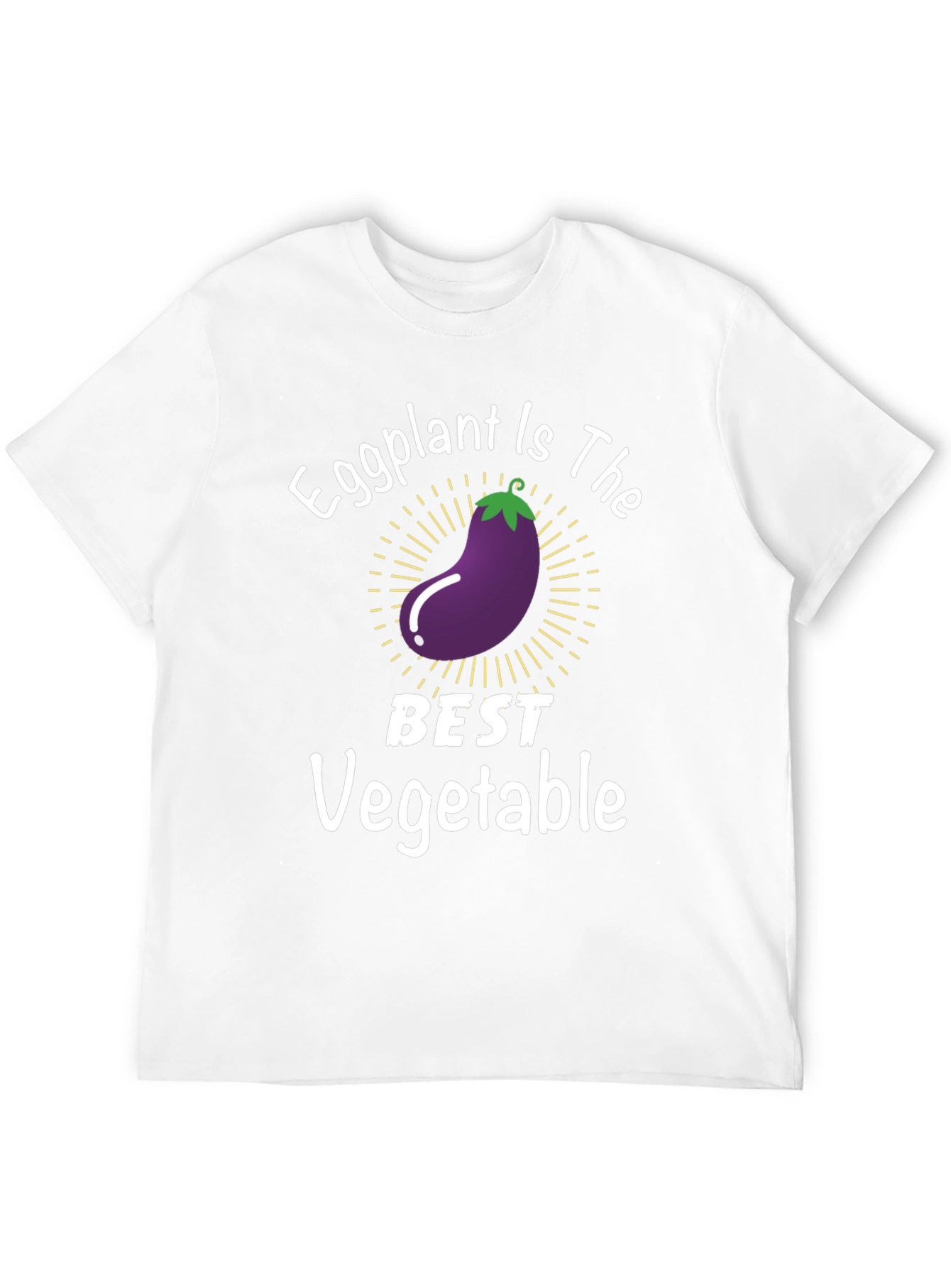 Black Eggplant is the Best Vegetable Graphic Tee view 12