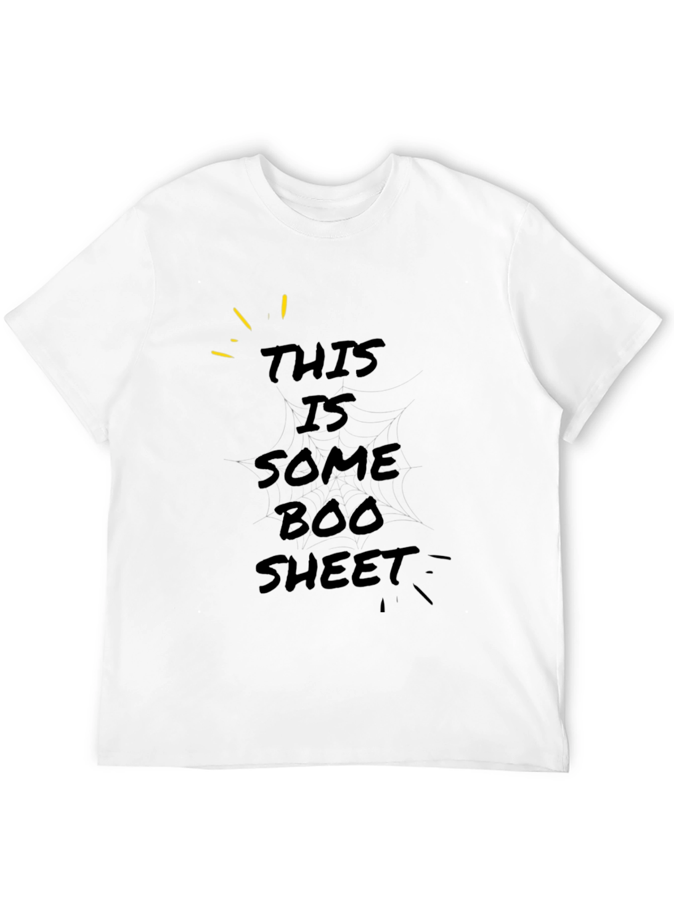 Black Boo Sheet Graphic T-Shirt view 12