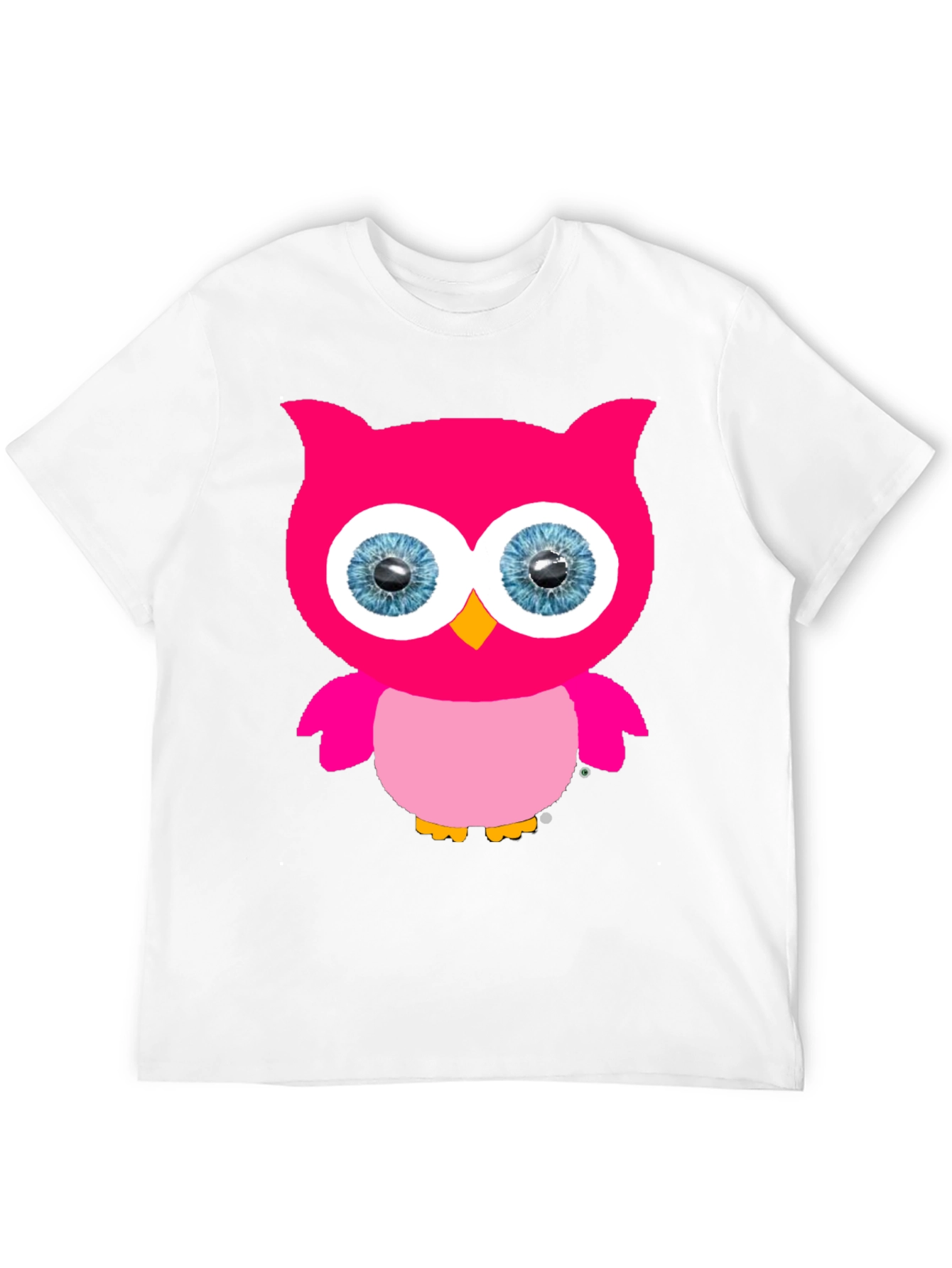 Black Owl Graphic Print Crew Neck T-Shirt view 12