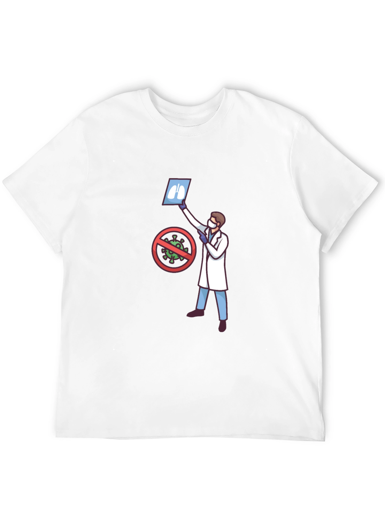 Doctor Graphic T-Shirt - Protect Lungs - 12