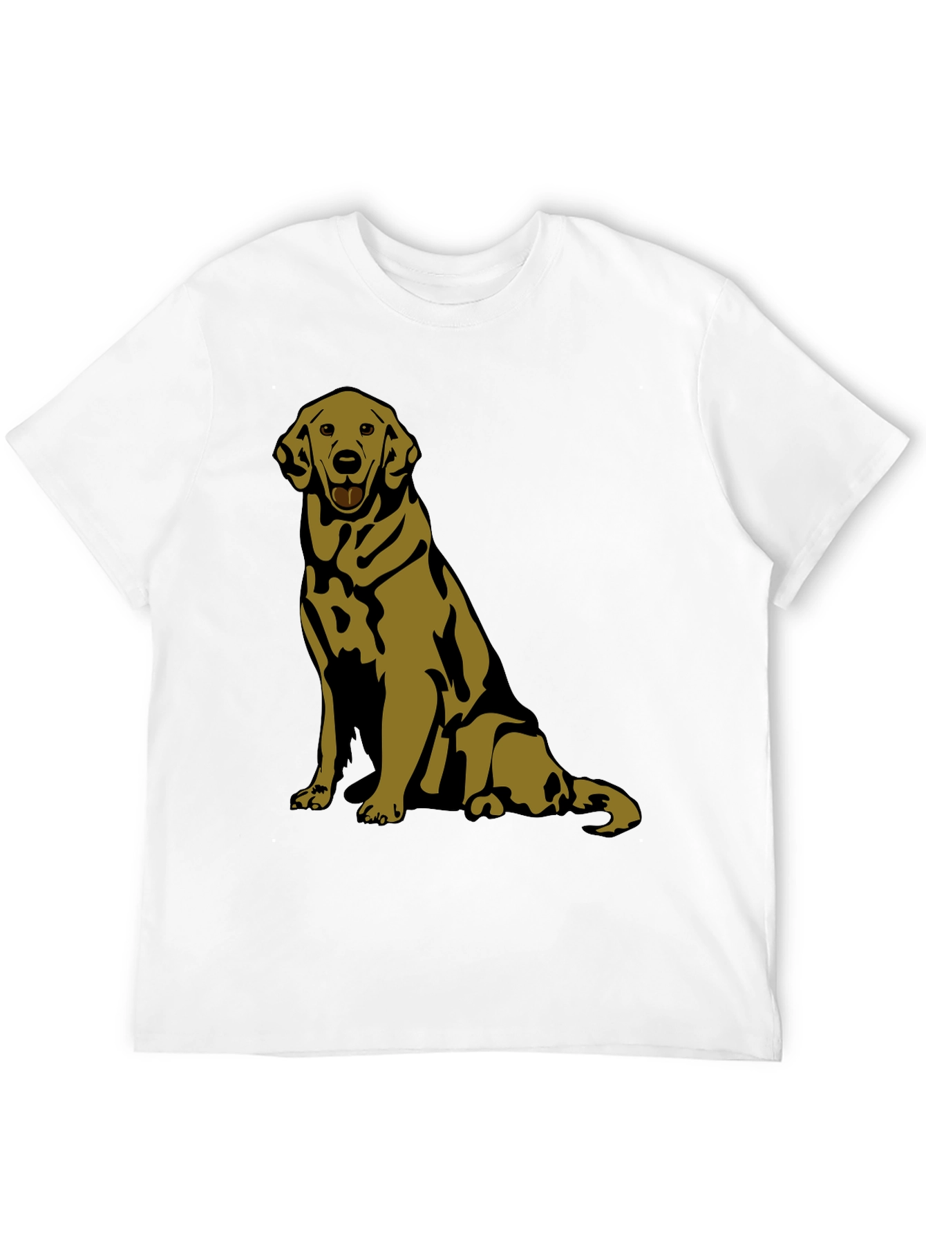 Black Dog Graphic Tee - Labrador Retriever Design view 12