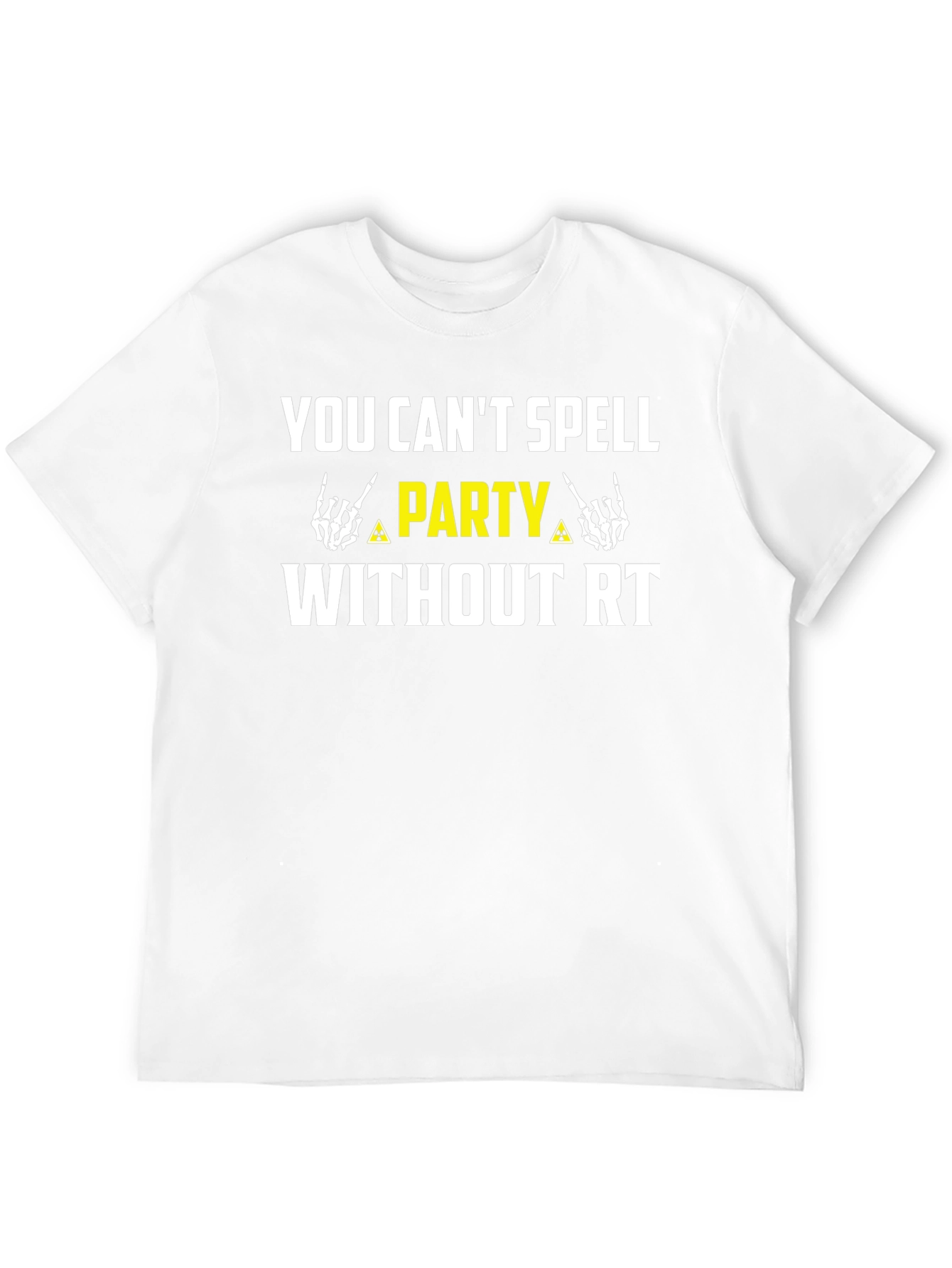 Black Party Without RT Black Graphic T-Shirt view 12