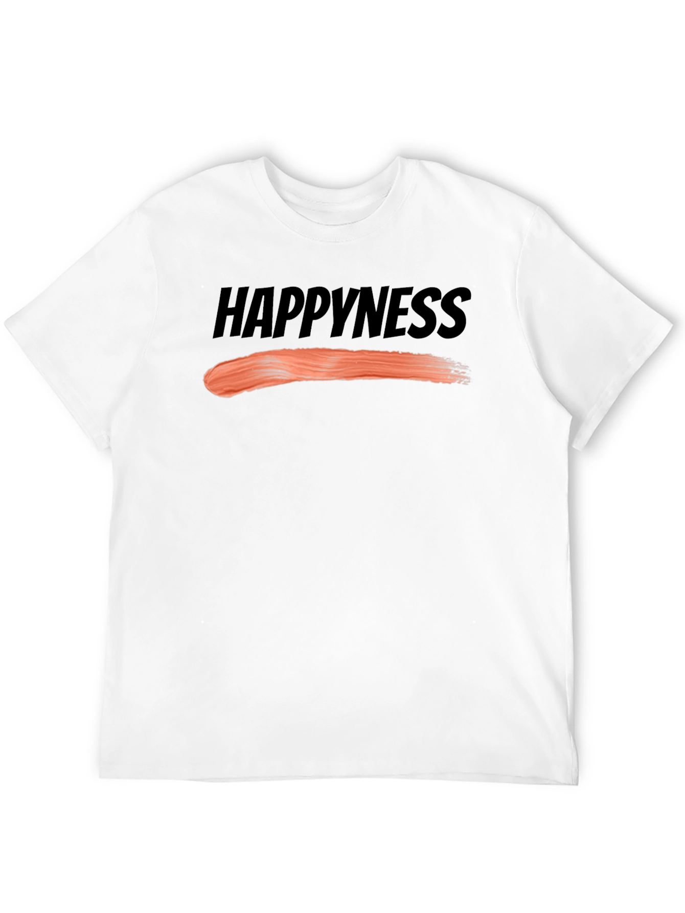 Black Happiness Graphic Tee - Black Unisex view 12