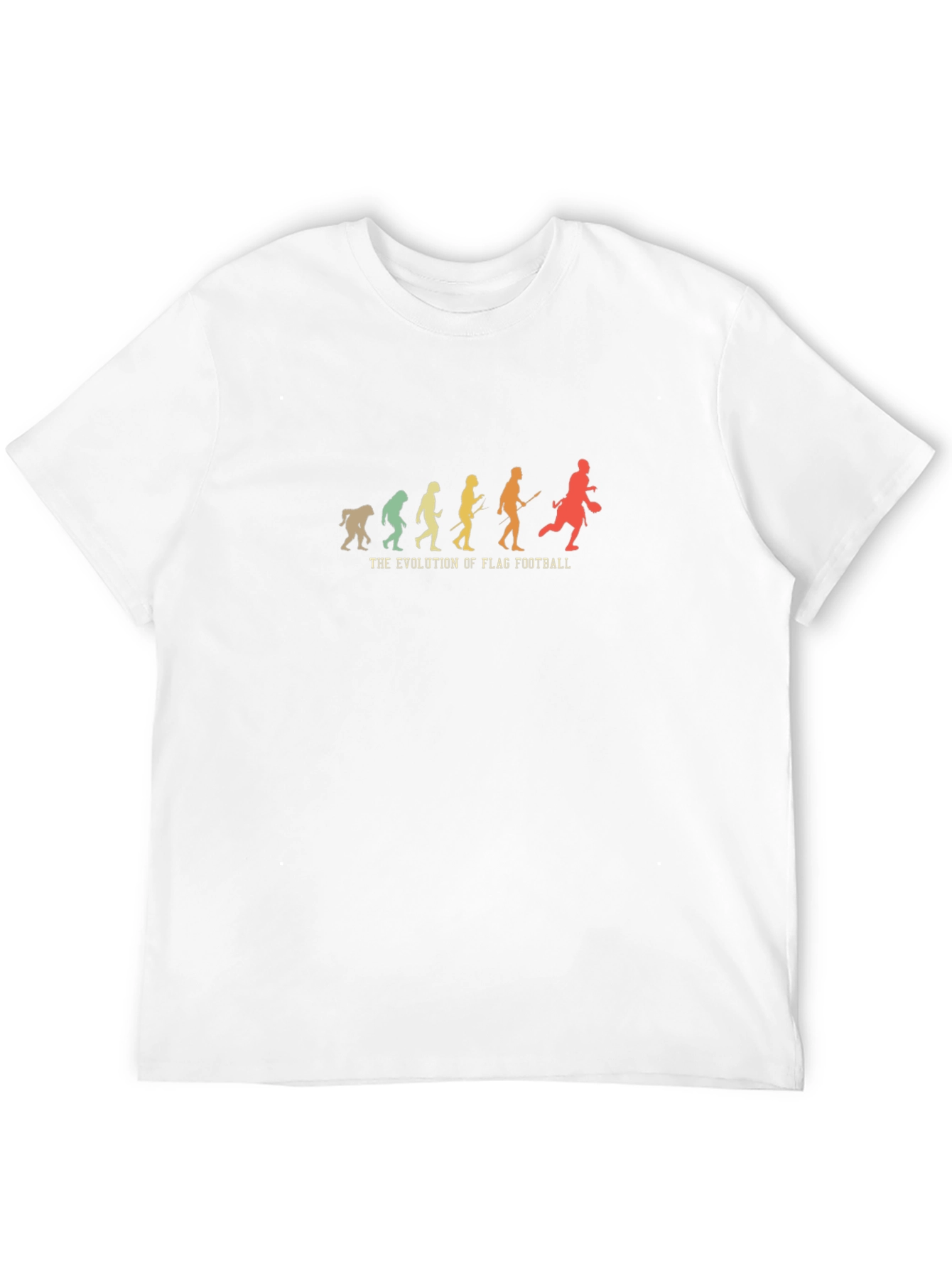 Black Flag Football Evolution Graphic Tee - Black view 12