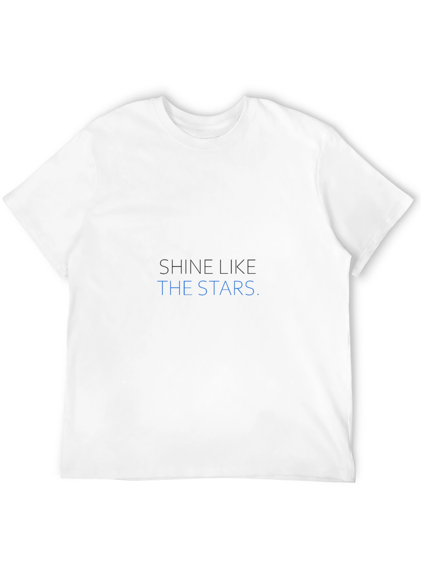Black Shine Like The Stars Black Graphic T-Shirt view 12