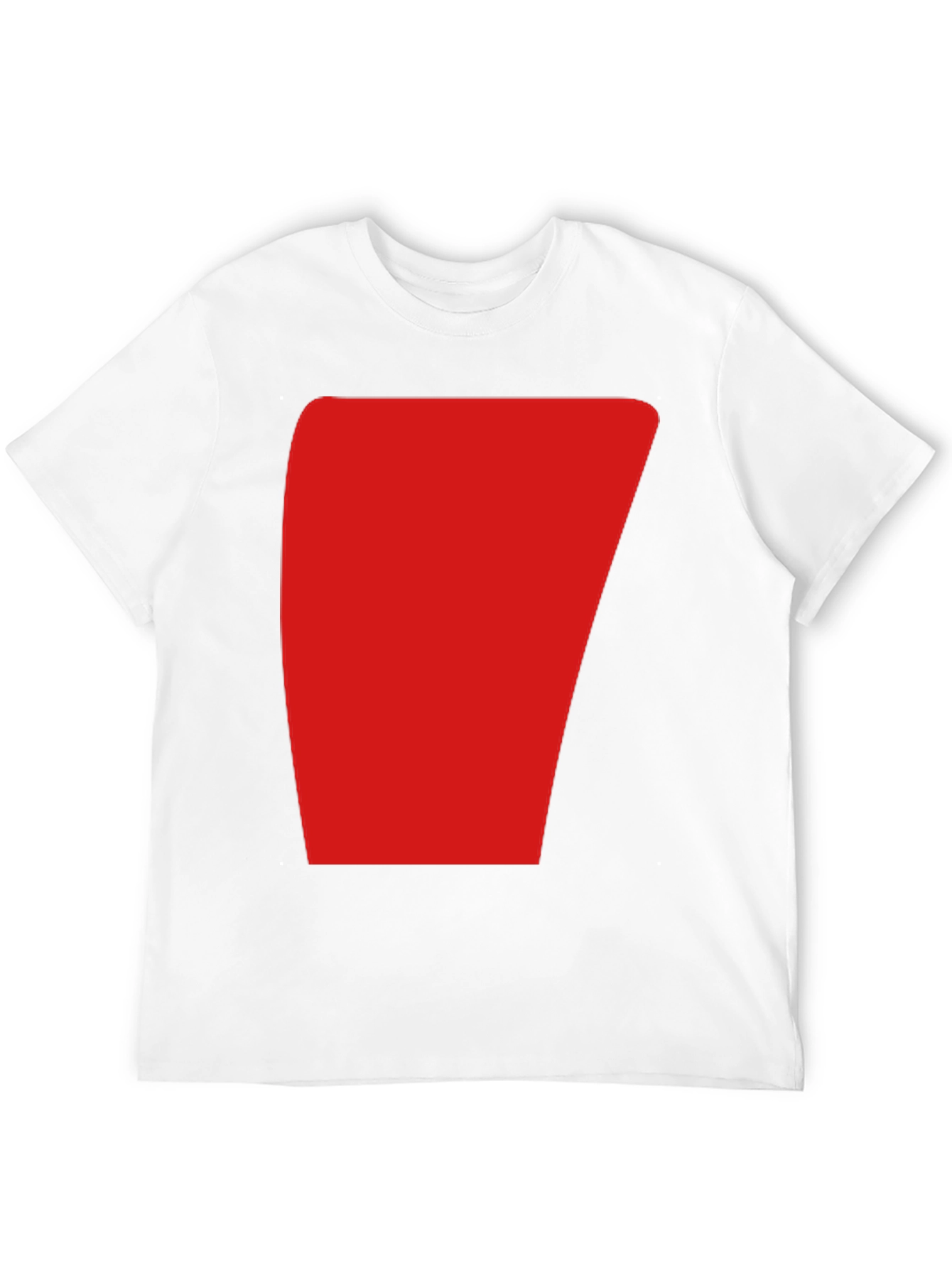 Black Bold Red Graphic Black T-Shirt - Modern Casual Style view 12