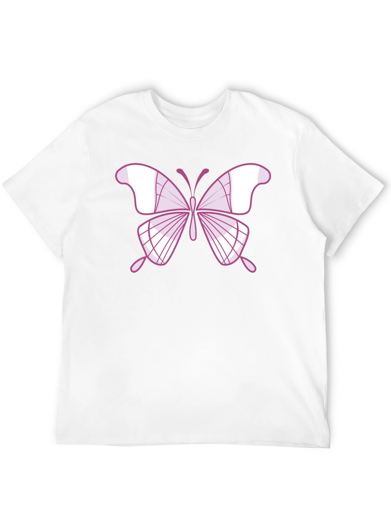 Black Butterfly Graphic Tee - Stylish Men's Black T-Shirt view 12