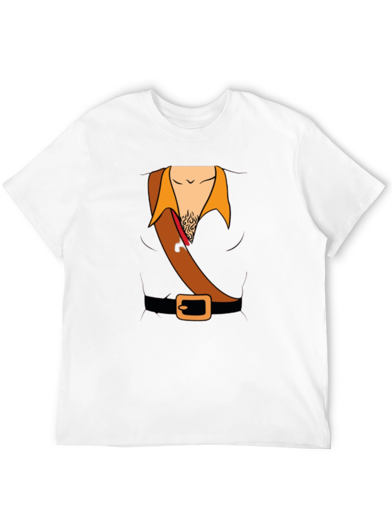 Black Pirate Costume T-Shirt - Funny Halloween Tee view 12