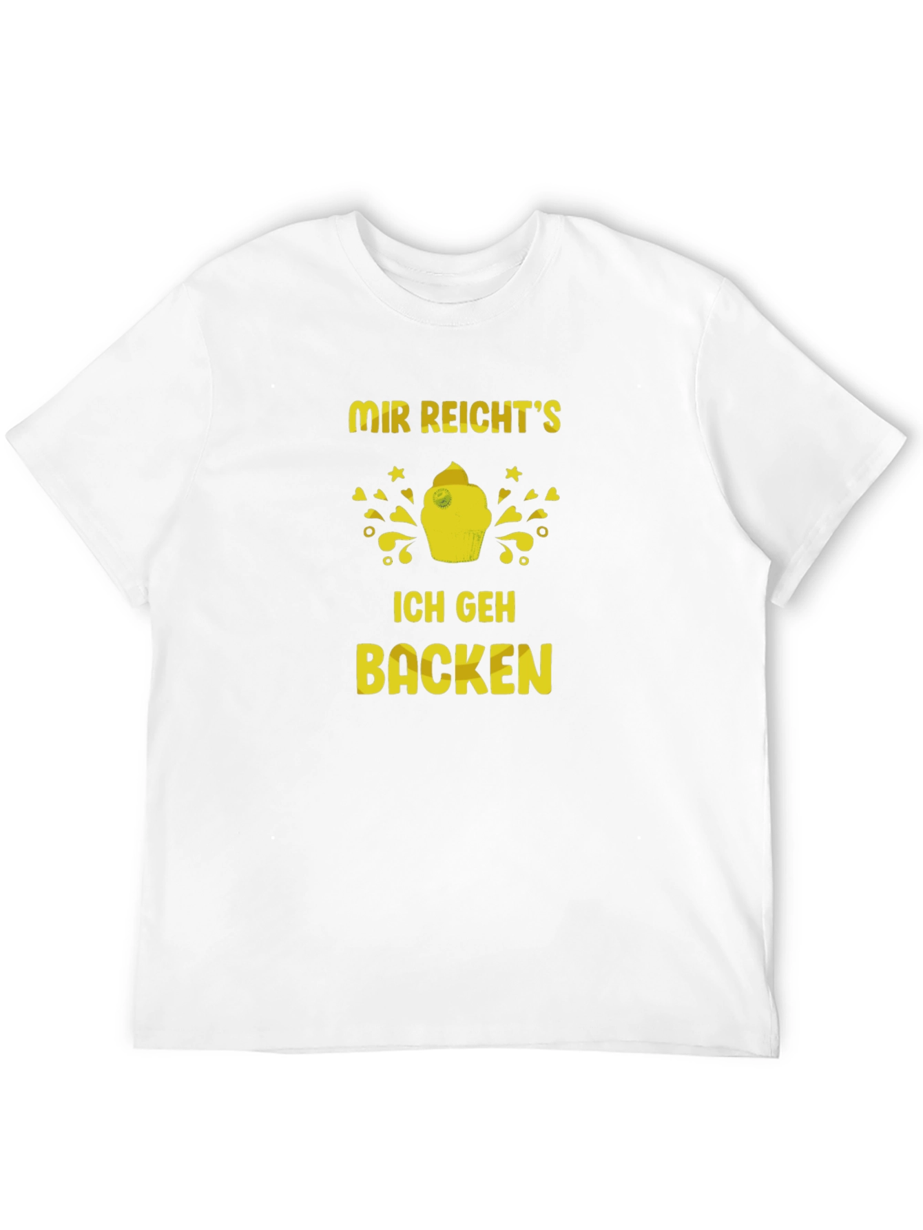 Black Baking T-Shirt: Mir Reicht's, Ich Geh Backen view 12