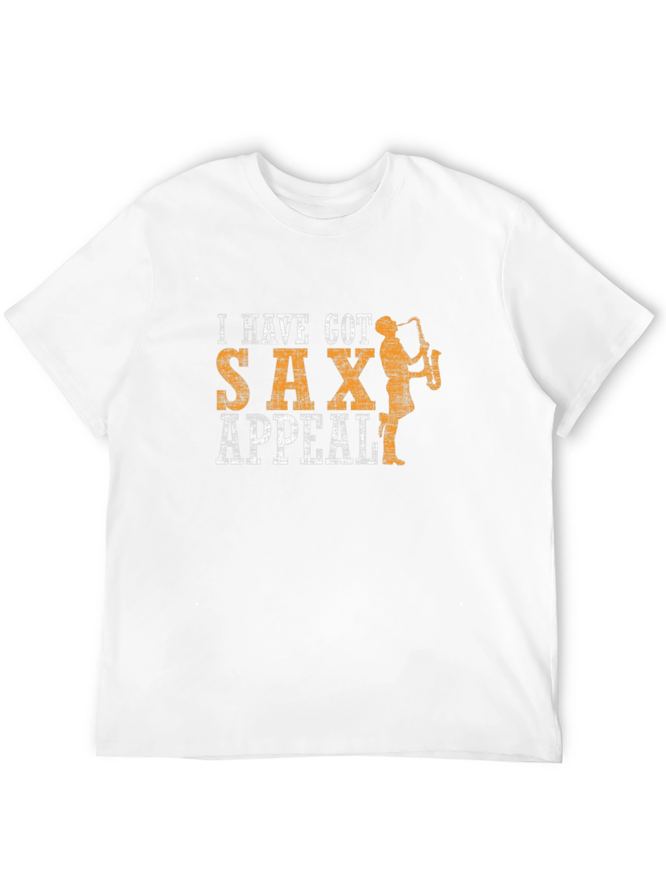 Black I Have Got Sax Appeal Black Graphic T-Shirt view 12