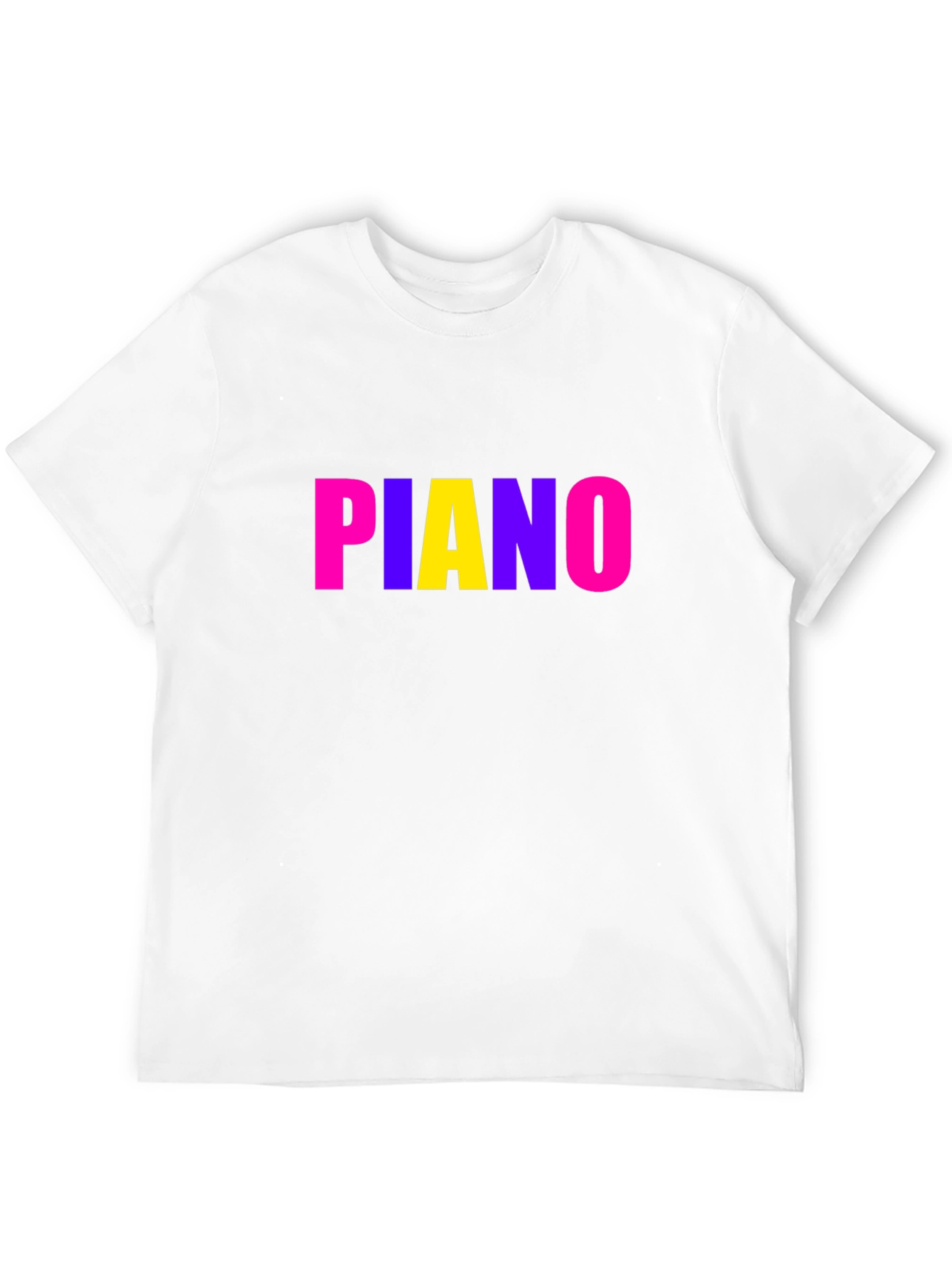 Black Fun Piano Graphic T-Shirt view 12