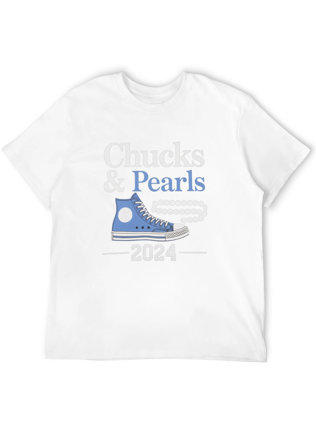 Black Chucks & Pearls 2024 T-Shirt view 12