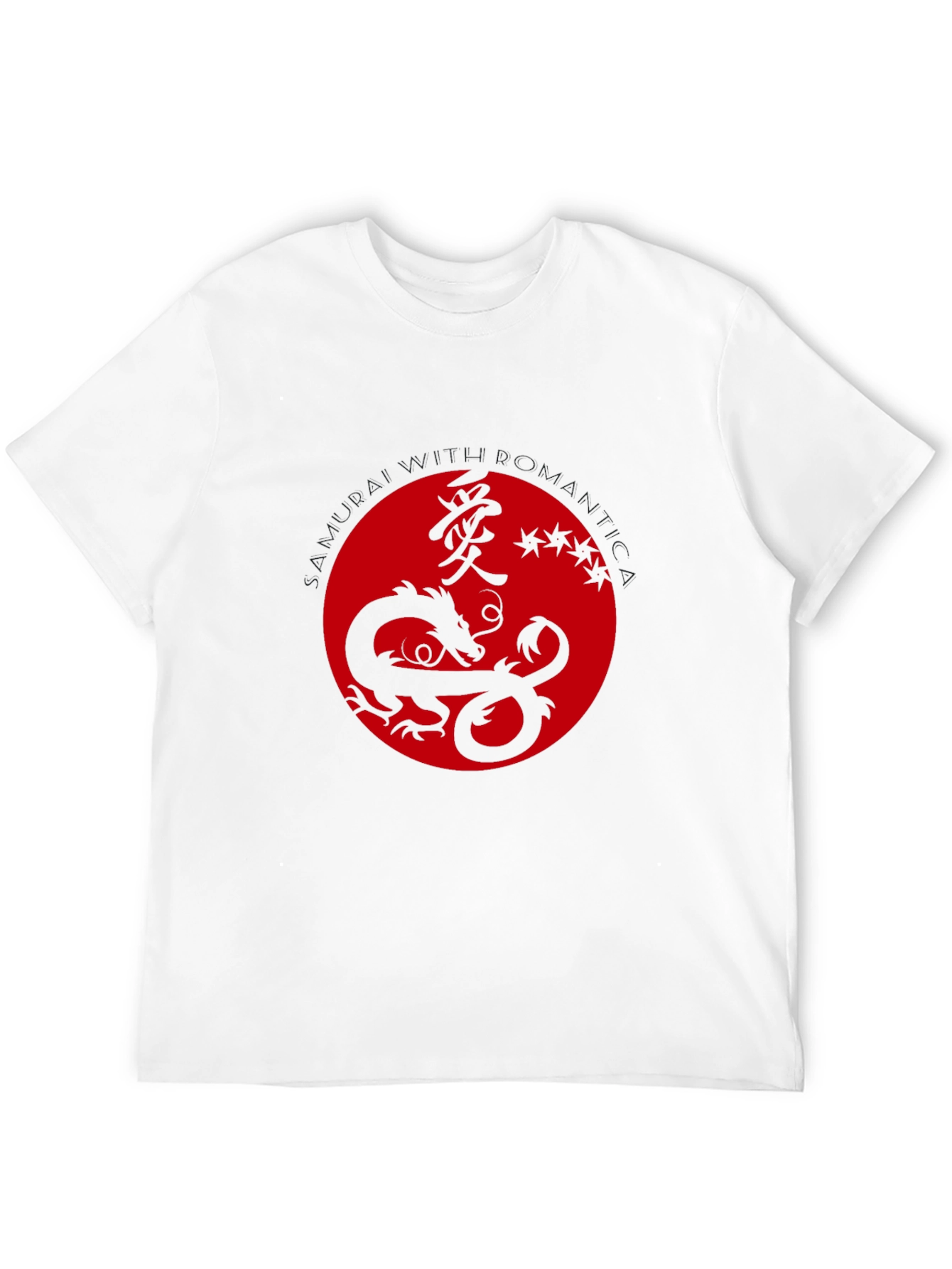 Black Dragon Kanji Graphic Tee - Black T-Shirt view 12