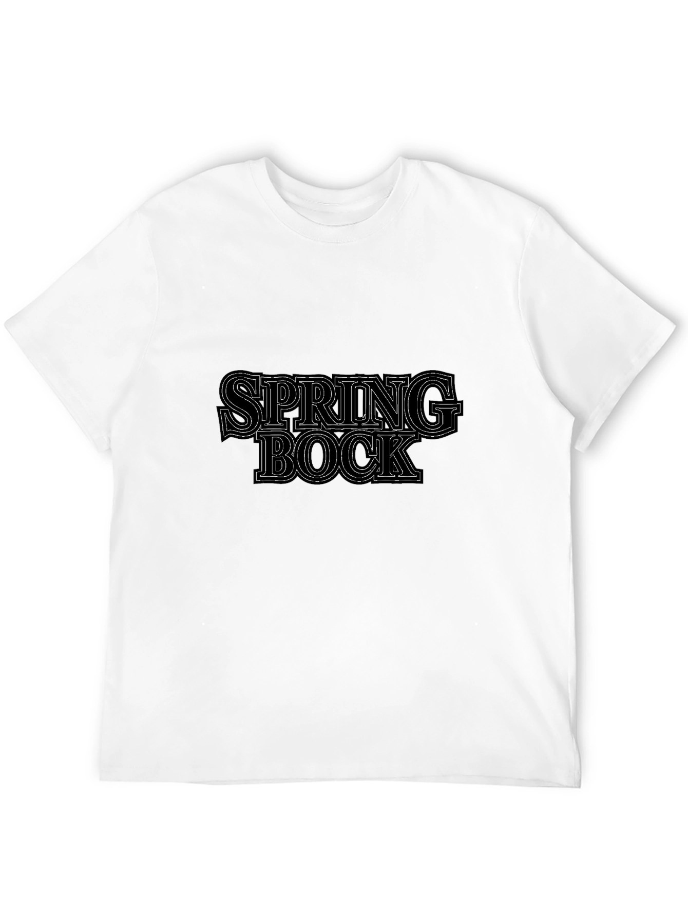 Black Spring Bock Graphic T-Shirt - Retro Style view 12