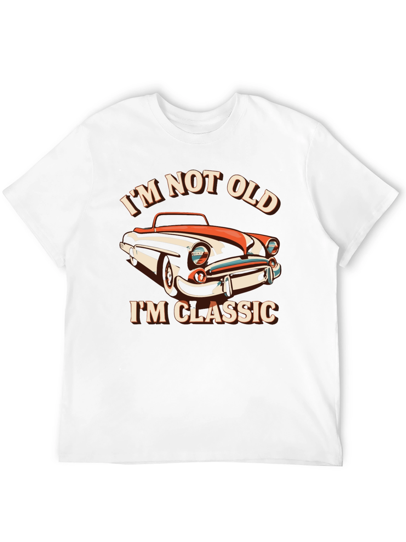 Black I'm Not Old, I'm Classic Car T-Shirt view 12