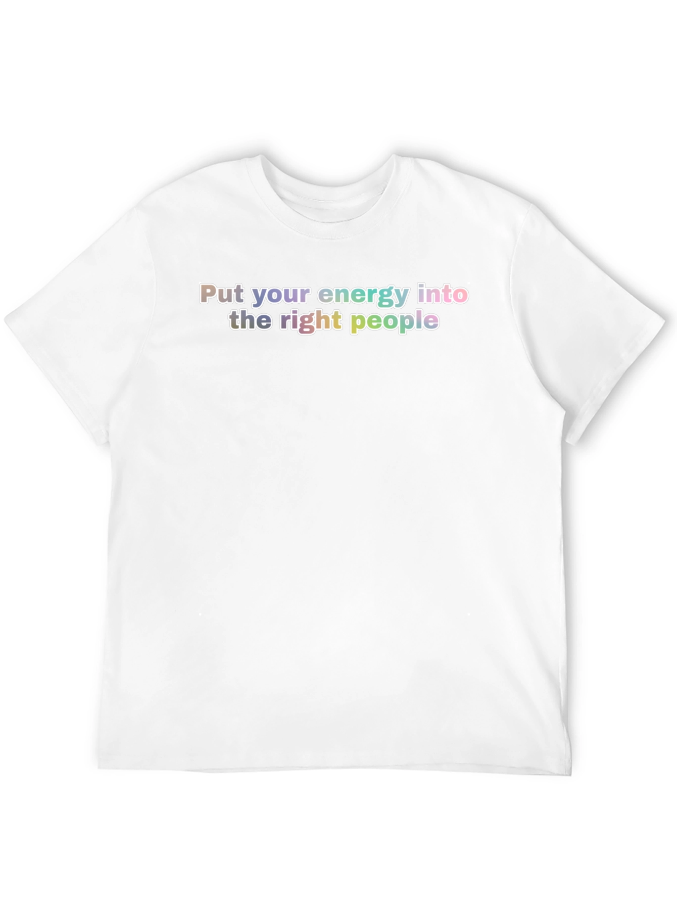 Black Energy into the Right People Black T-Shirt view 12
