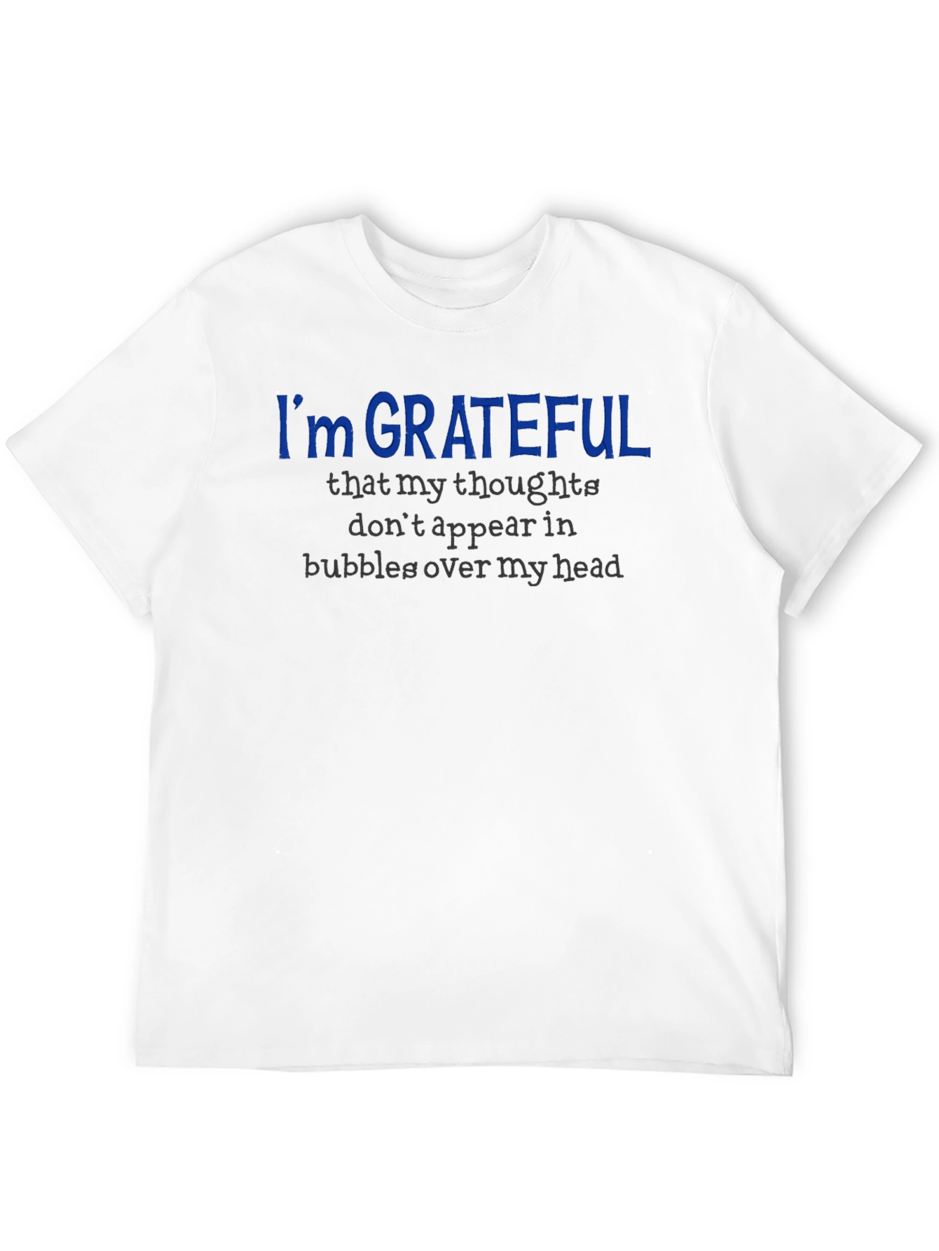 Black Grateful Thought Bubble Graphic Tee view 12