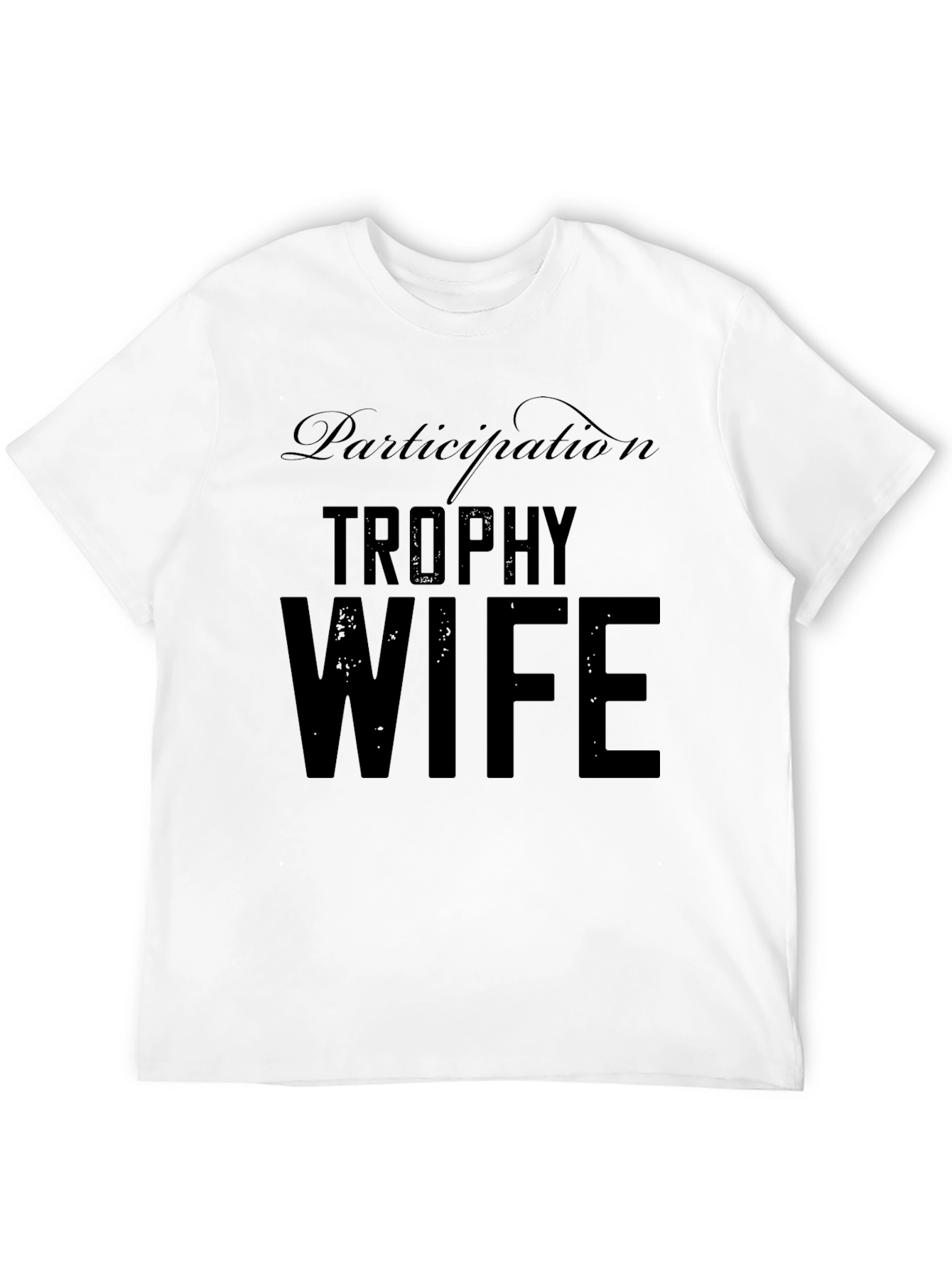 Black Trophy Wife Graphic Tee view 12
