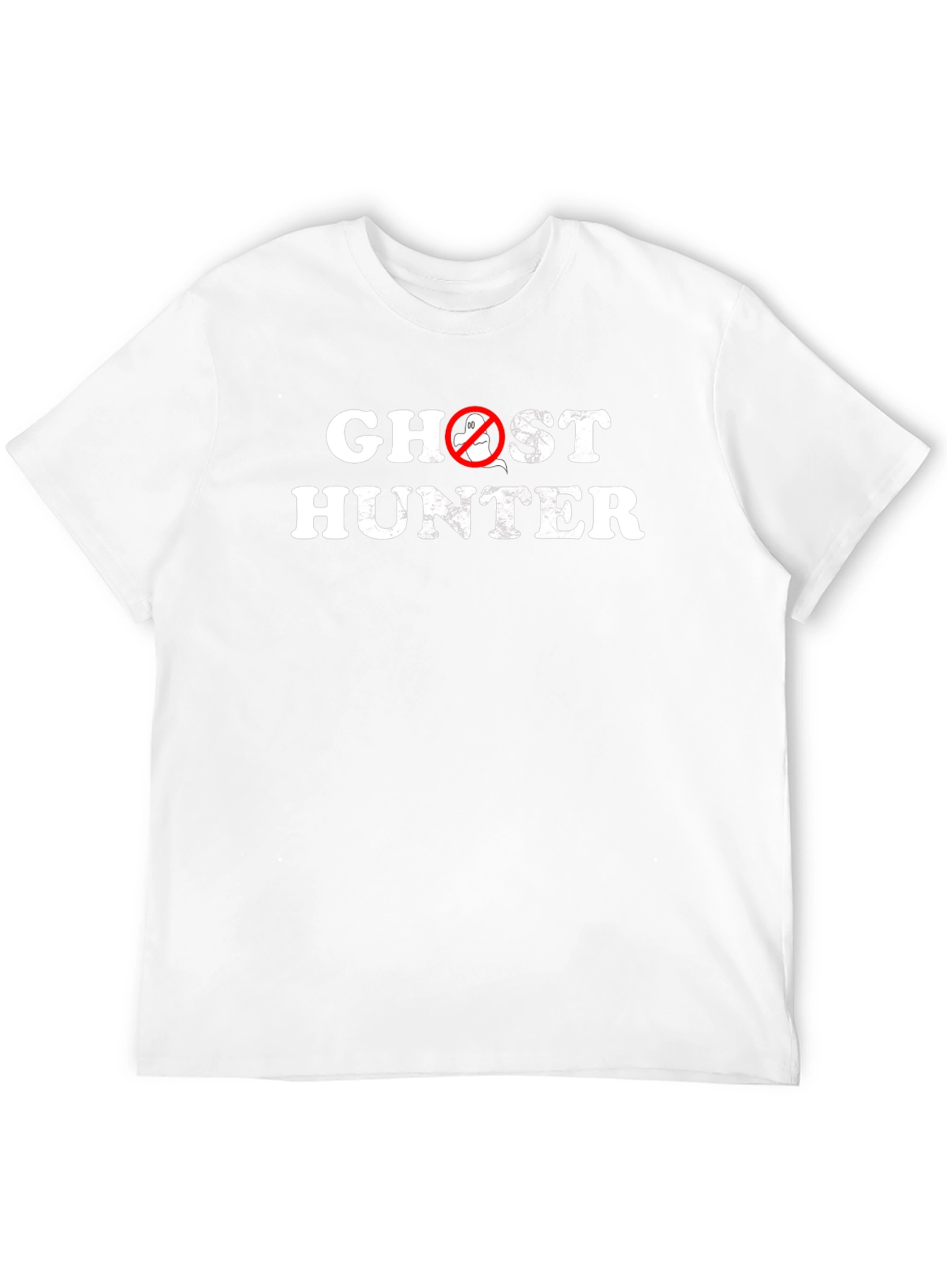 Black Ghost Hunter Graphic Tee - Paranormal Investigation Shirt view 12