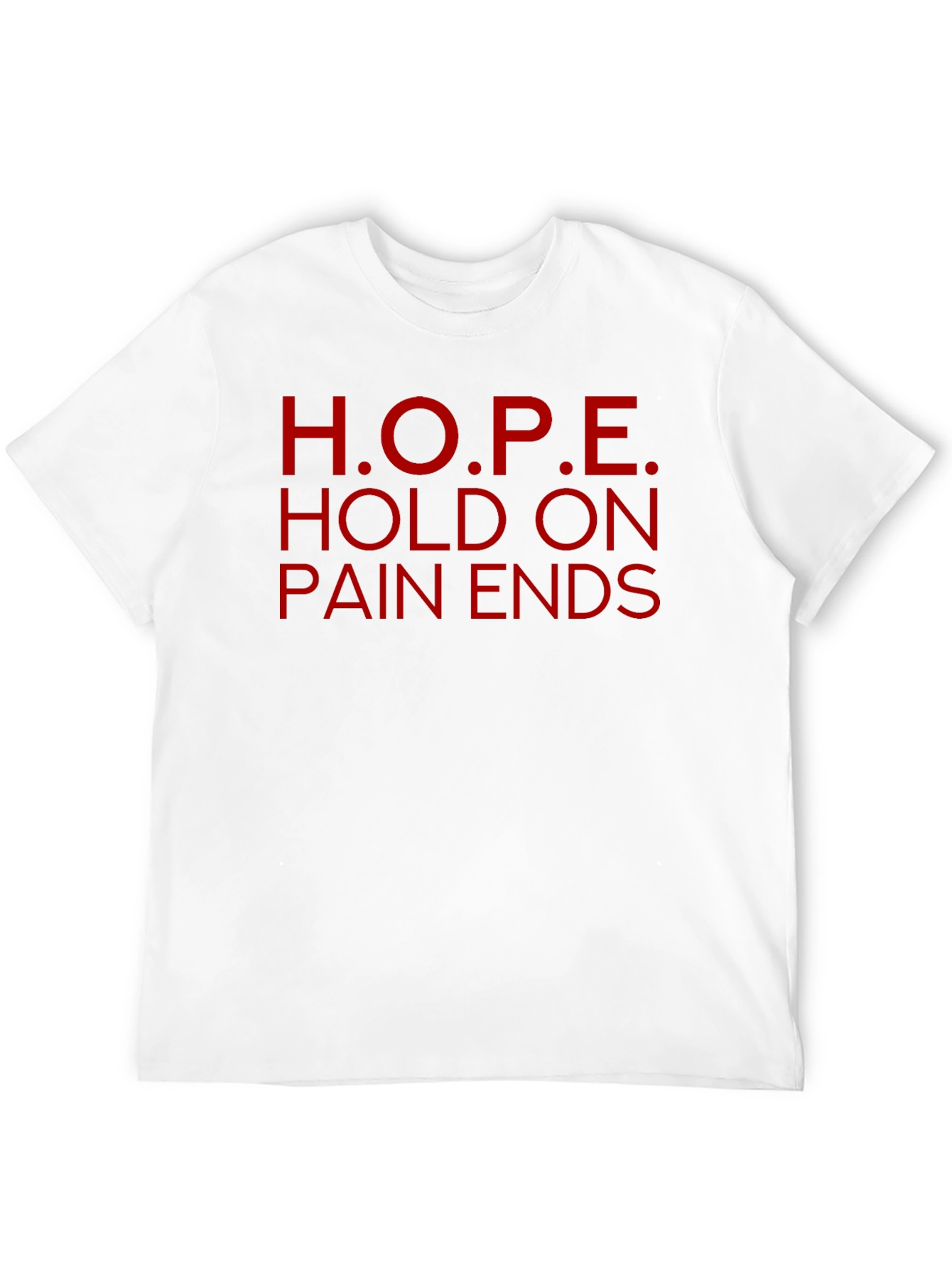 Black H.O.P.E. Graphic Tee - Hold On, Pain Ends view 12