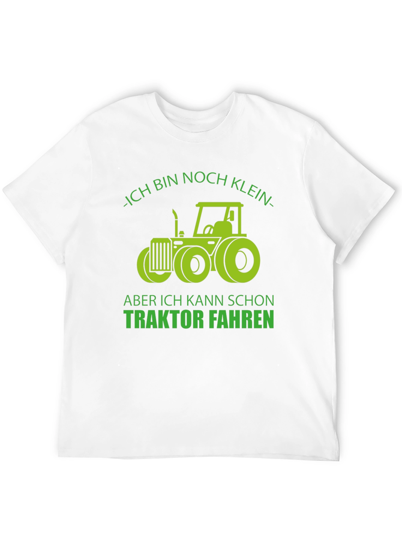 Black Tractor Driver Funny German T-Shirt view 12