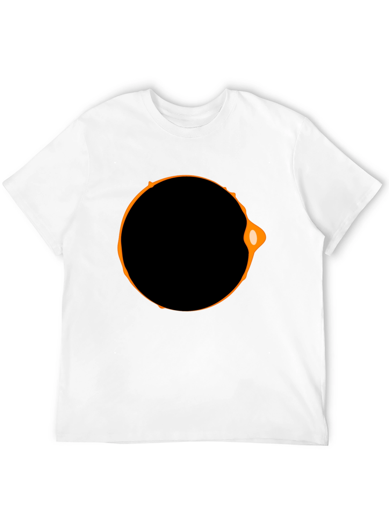 Black Eclipse Graphic Black T-Shirt view 12