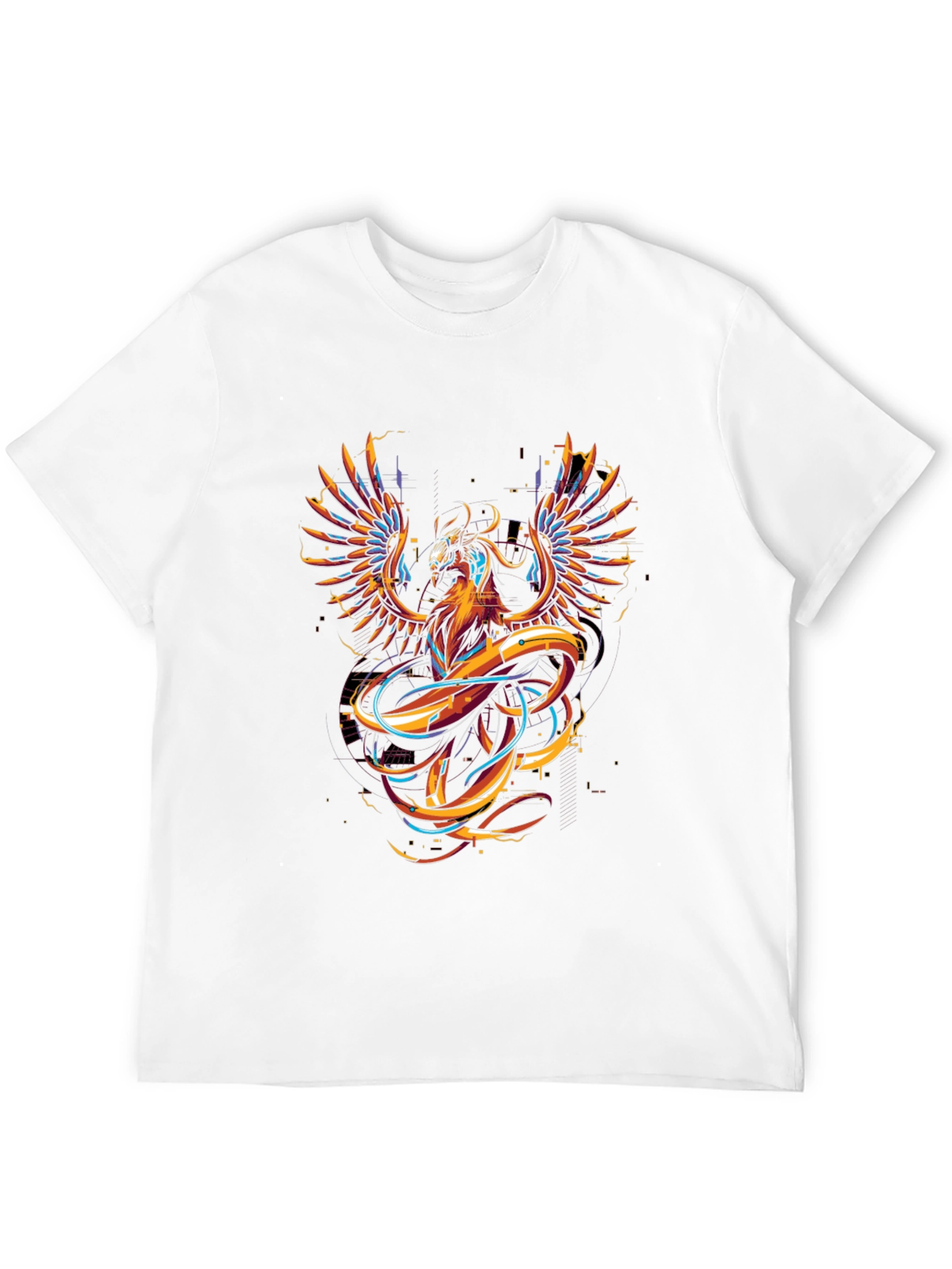 Black Phoenix Graphic Black T-Shirt view 12
