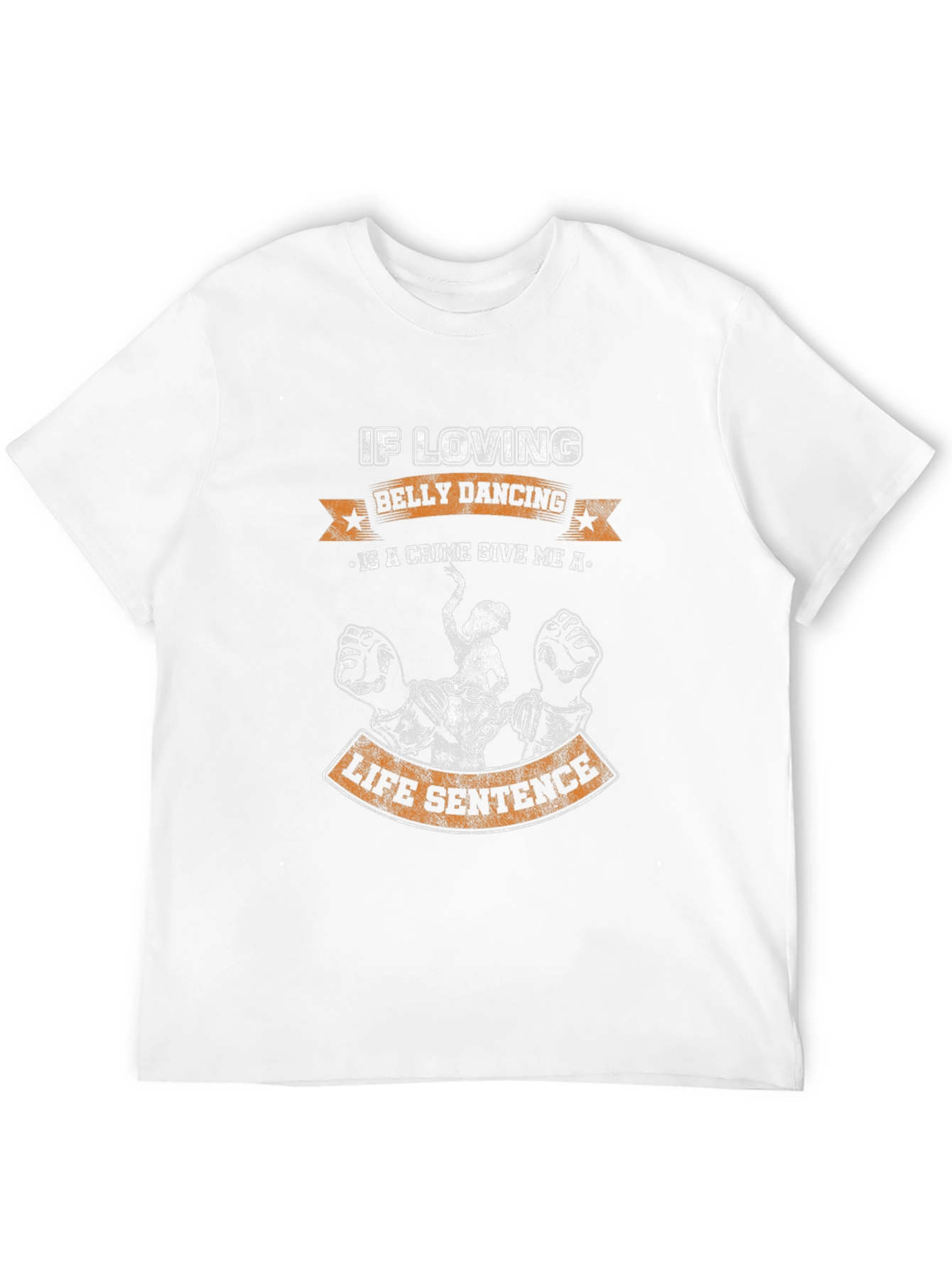 Black Belly Dancing Life Sentence Graphic Tee view 12