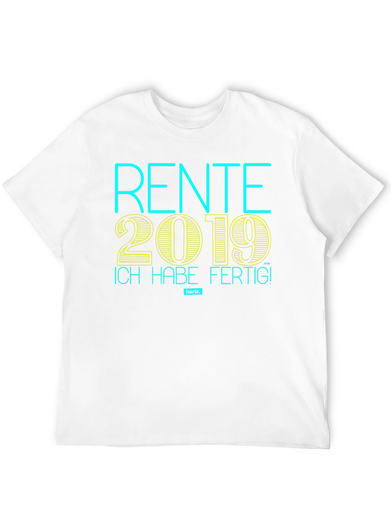Rente 2019 T-Shirt - Retirement Humor Tee - 12