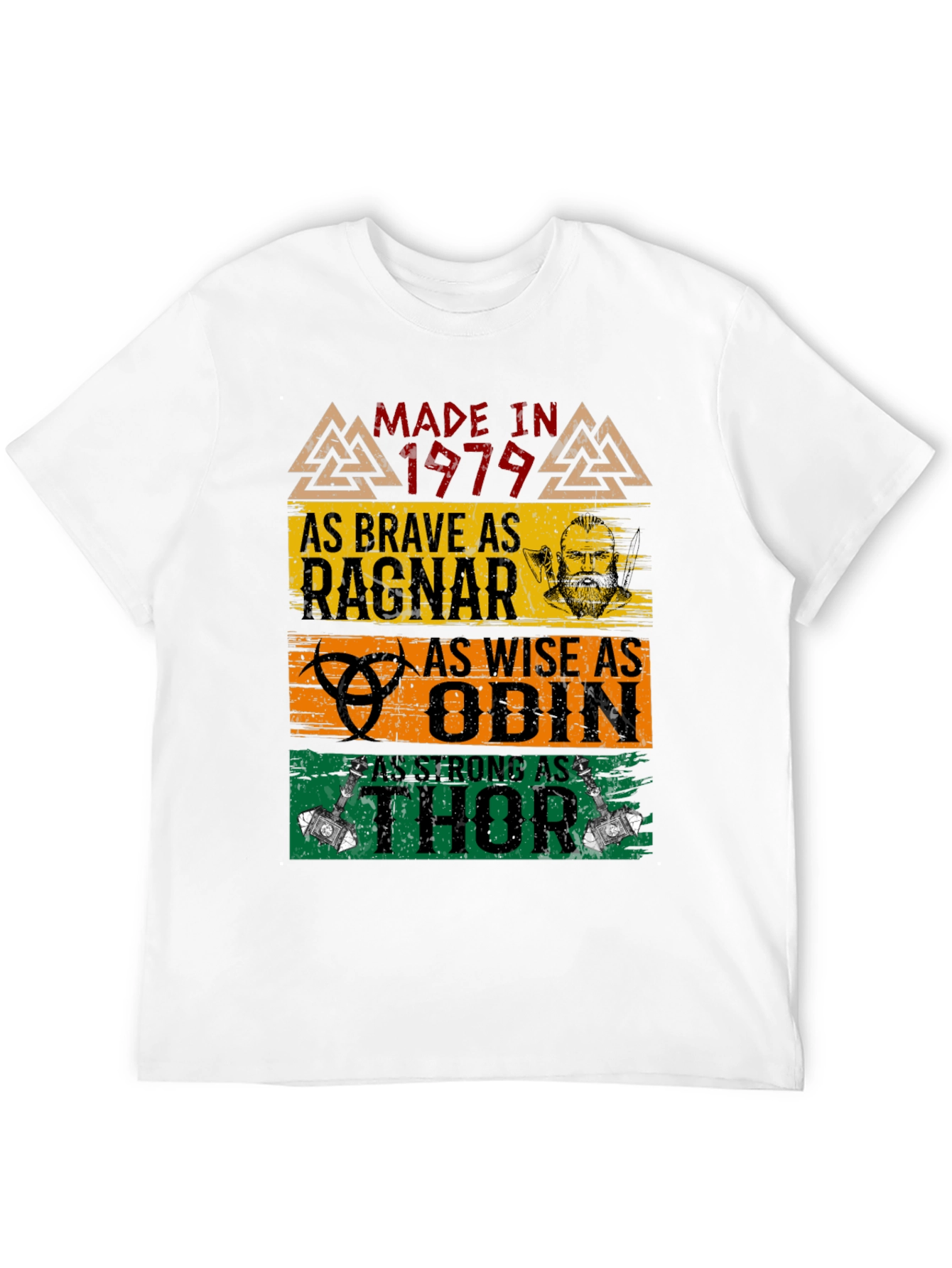 Black Made in 1979 Viking T-Shirt Ragnar Odin Thor view 12