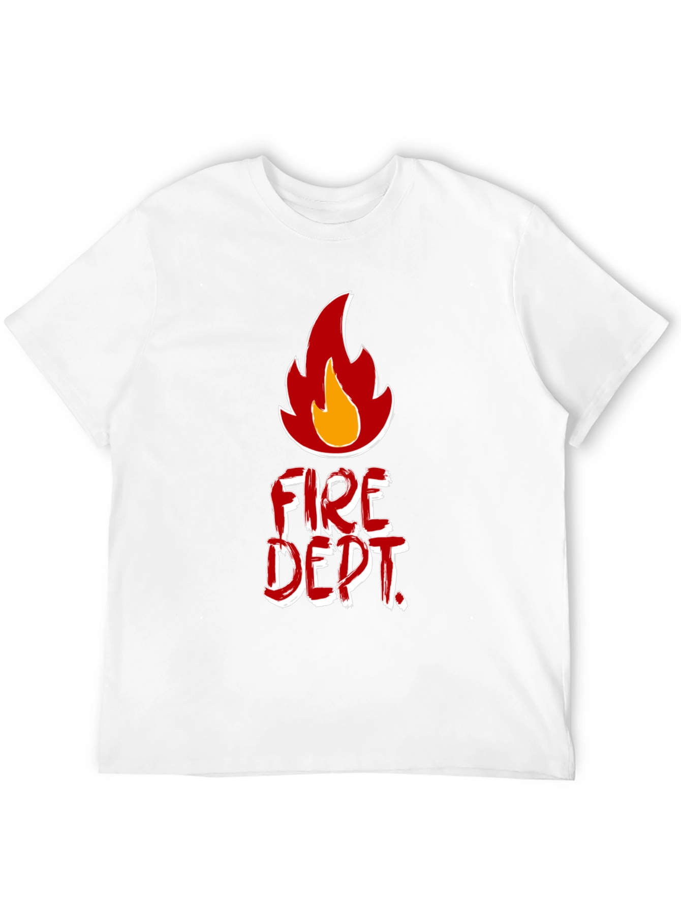 Black Fire Dept. T-Shirt - Bold Graphic Tee for Firefighters view 12