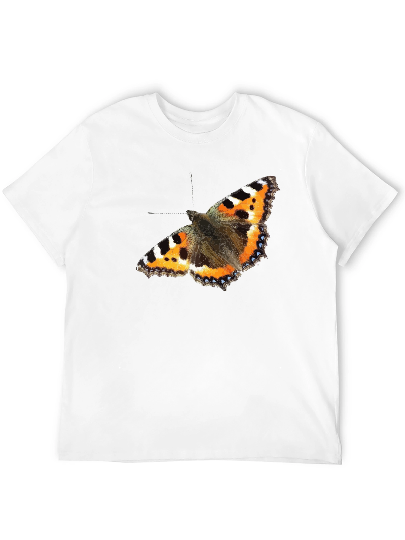Black Butterfly Graphic Black T-Shirt view 12