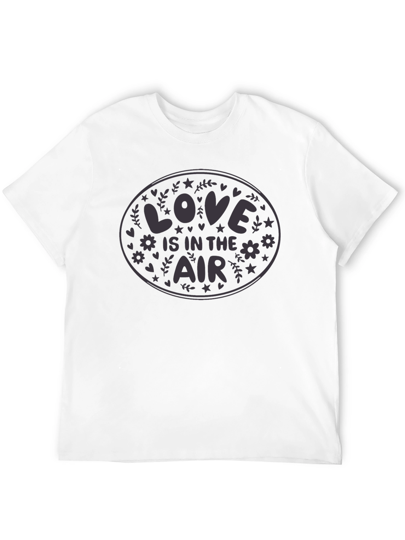 Black Love is in the Air Graphic Tee - Unisex view 12