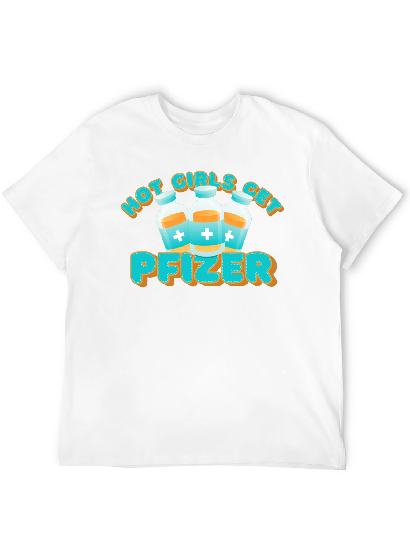 Black Hot Girls Get Pfizer T-Shirt view 12