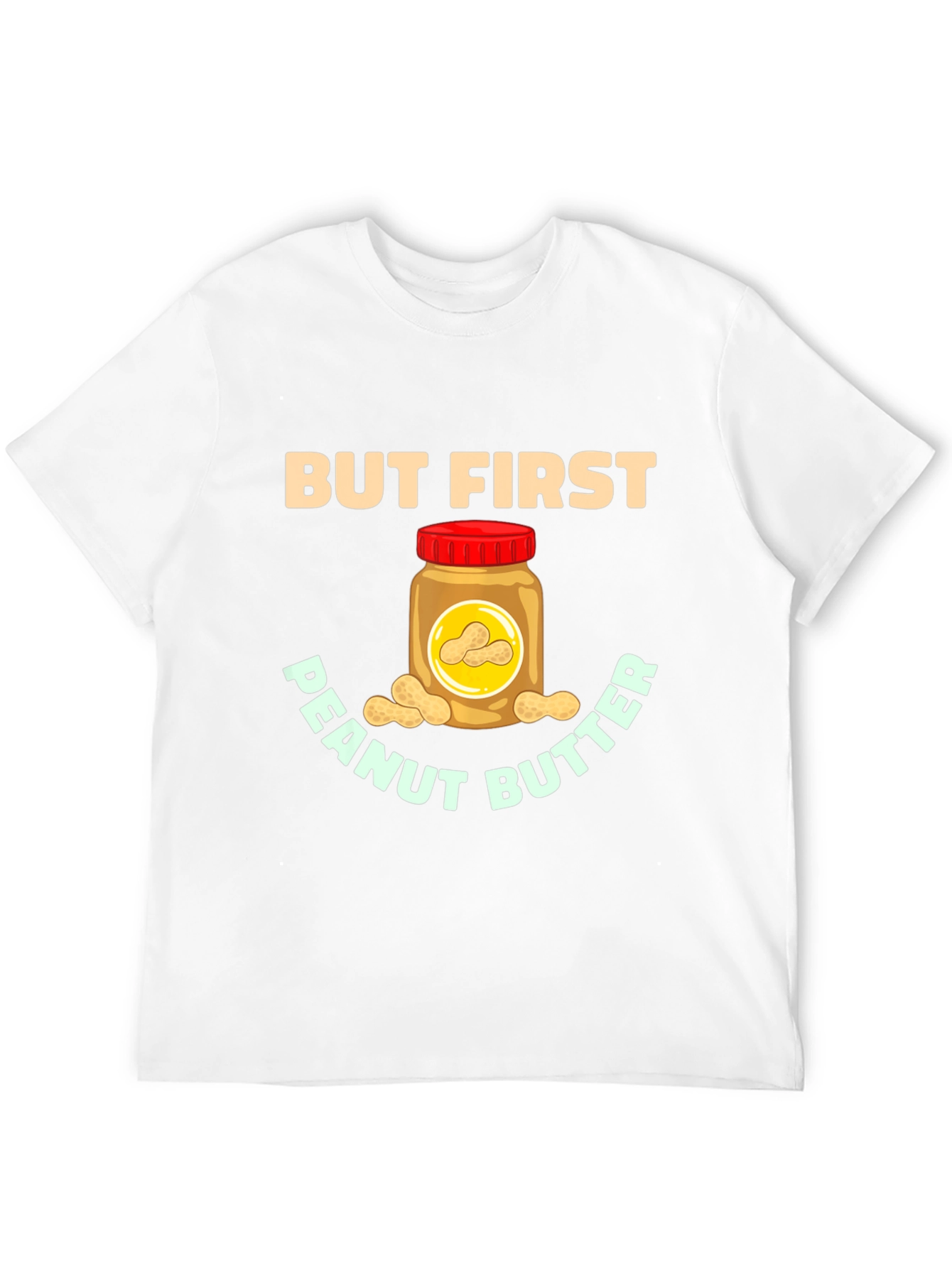 Black But First Peanut Butter Graphic Tee view 12