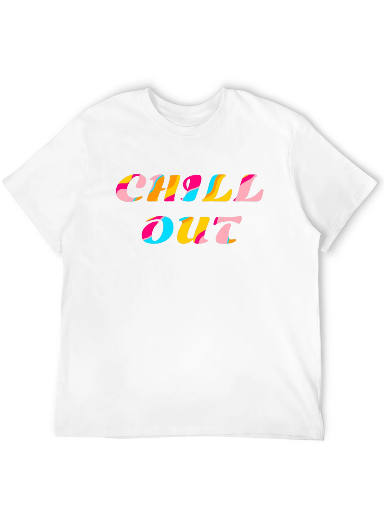 Black Chill Out T-Shirt - Trendy Graphic Tee view 12