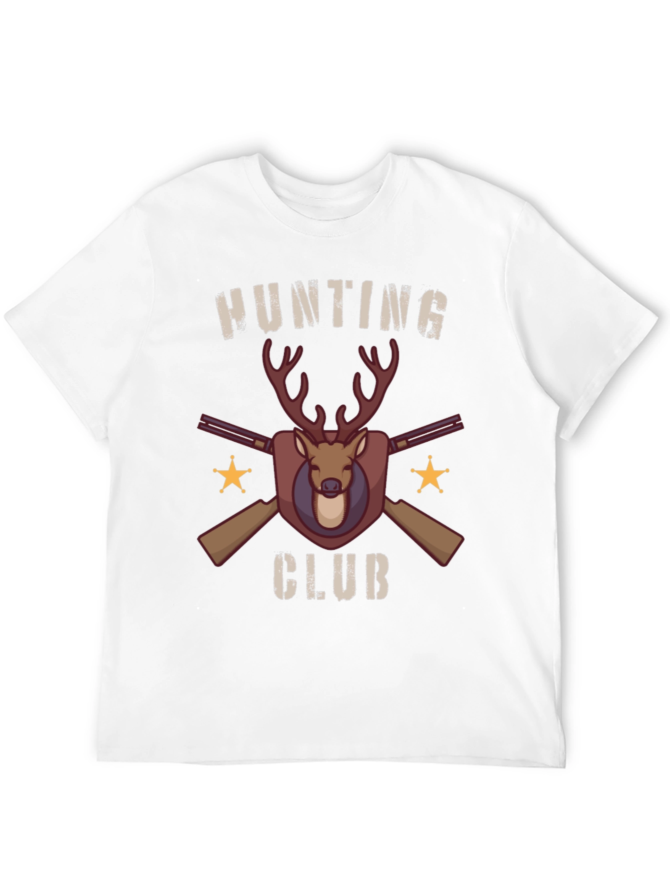 Black Hunting Club Graphic T-Shirt - Black view 12