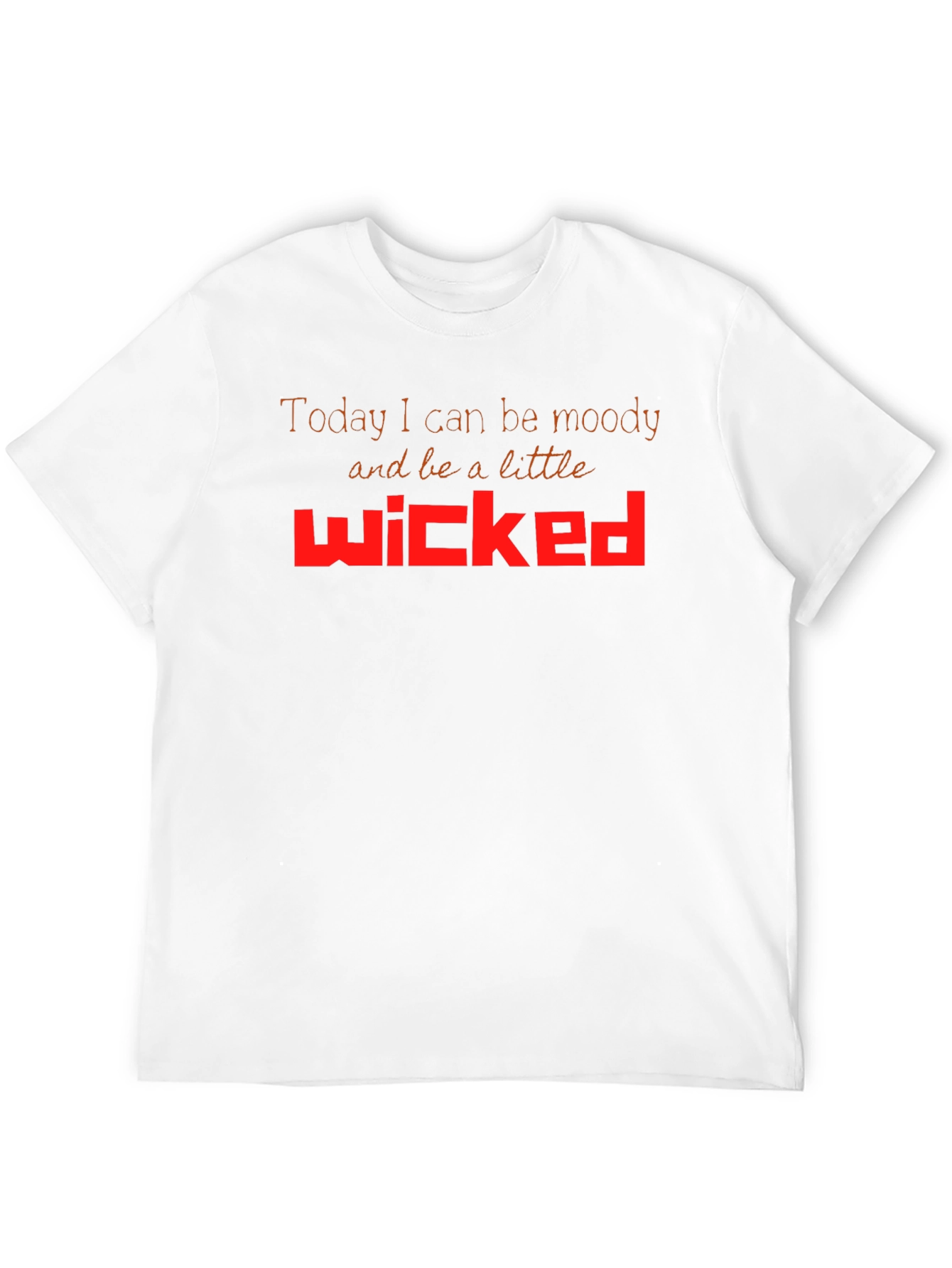 Black Moody & Wicked Graphic T-Shirt view 12