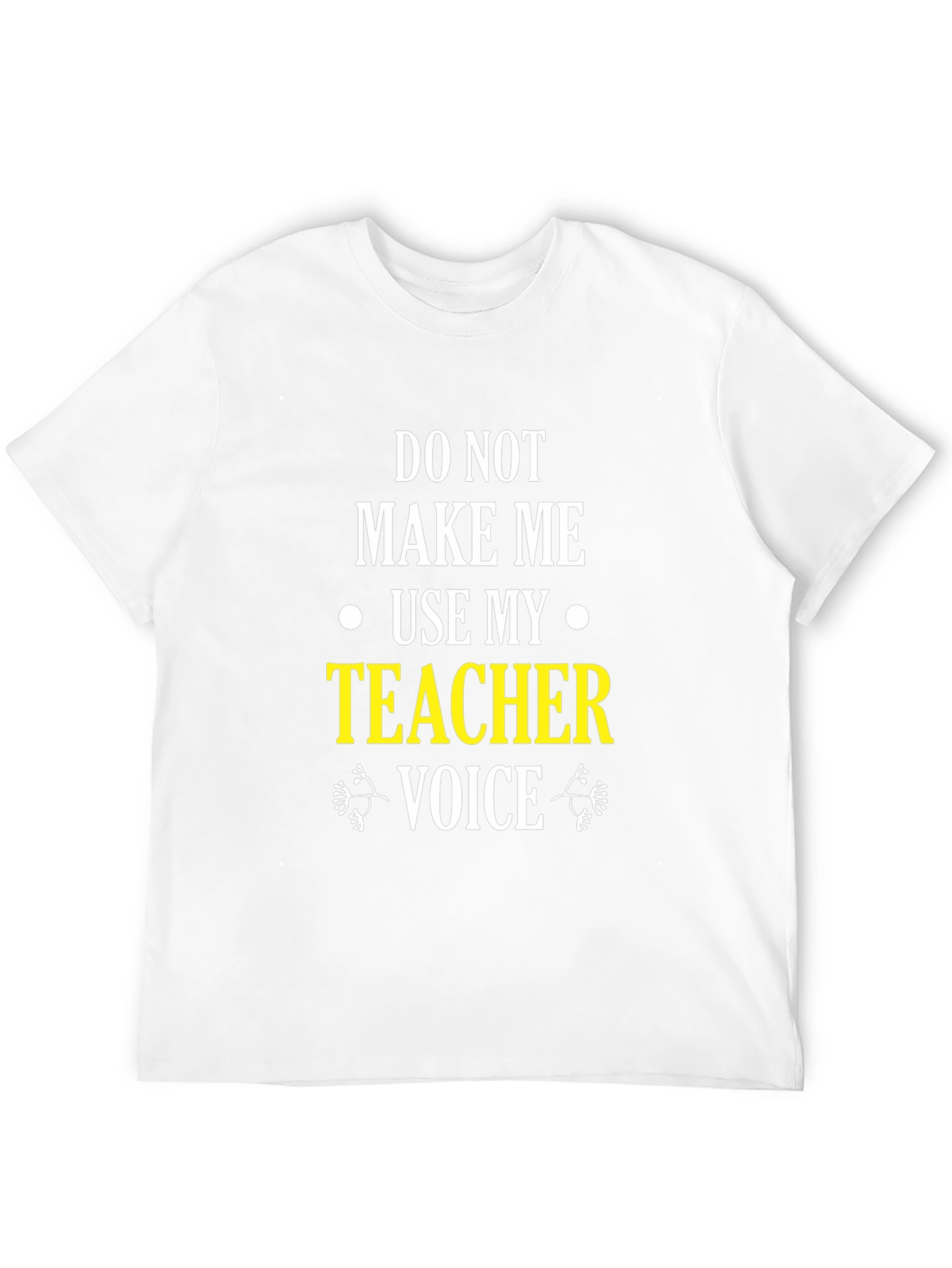 Black Teacher Voice Graphic Tee - Black view 12