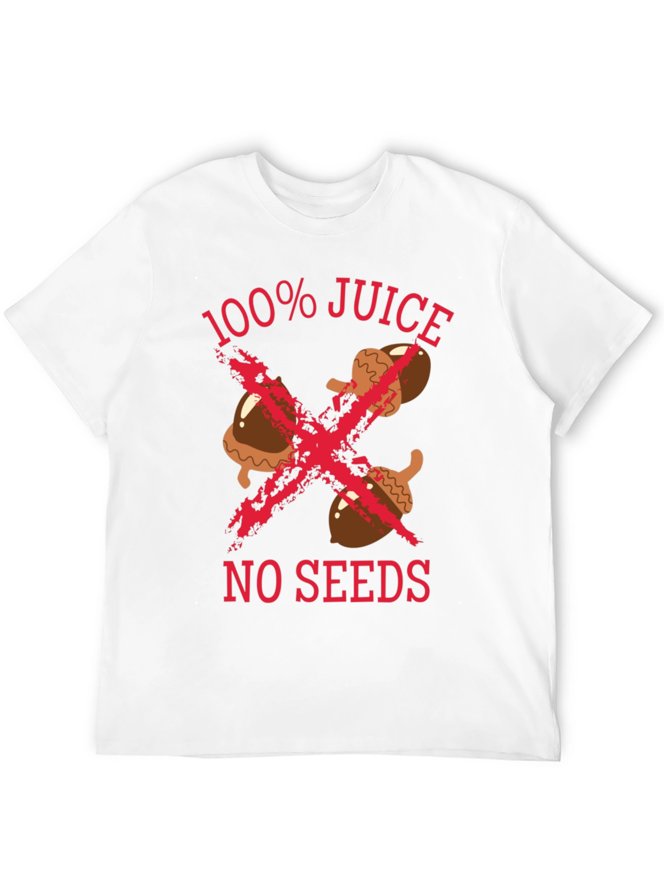 Black 100% Juice No Seeds Graphic Tee - Black view 12