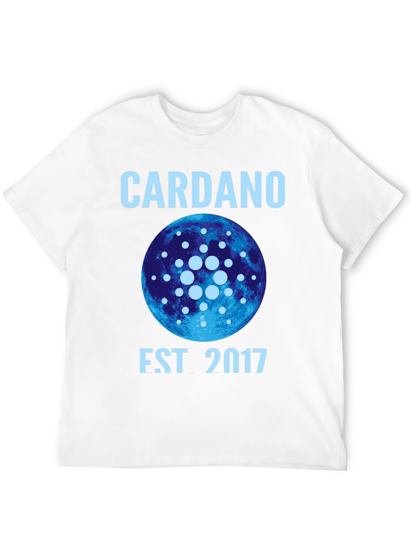 Black Cardano Est 2017 Black T-Shirt view 12