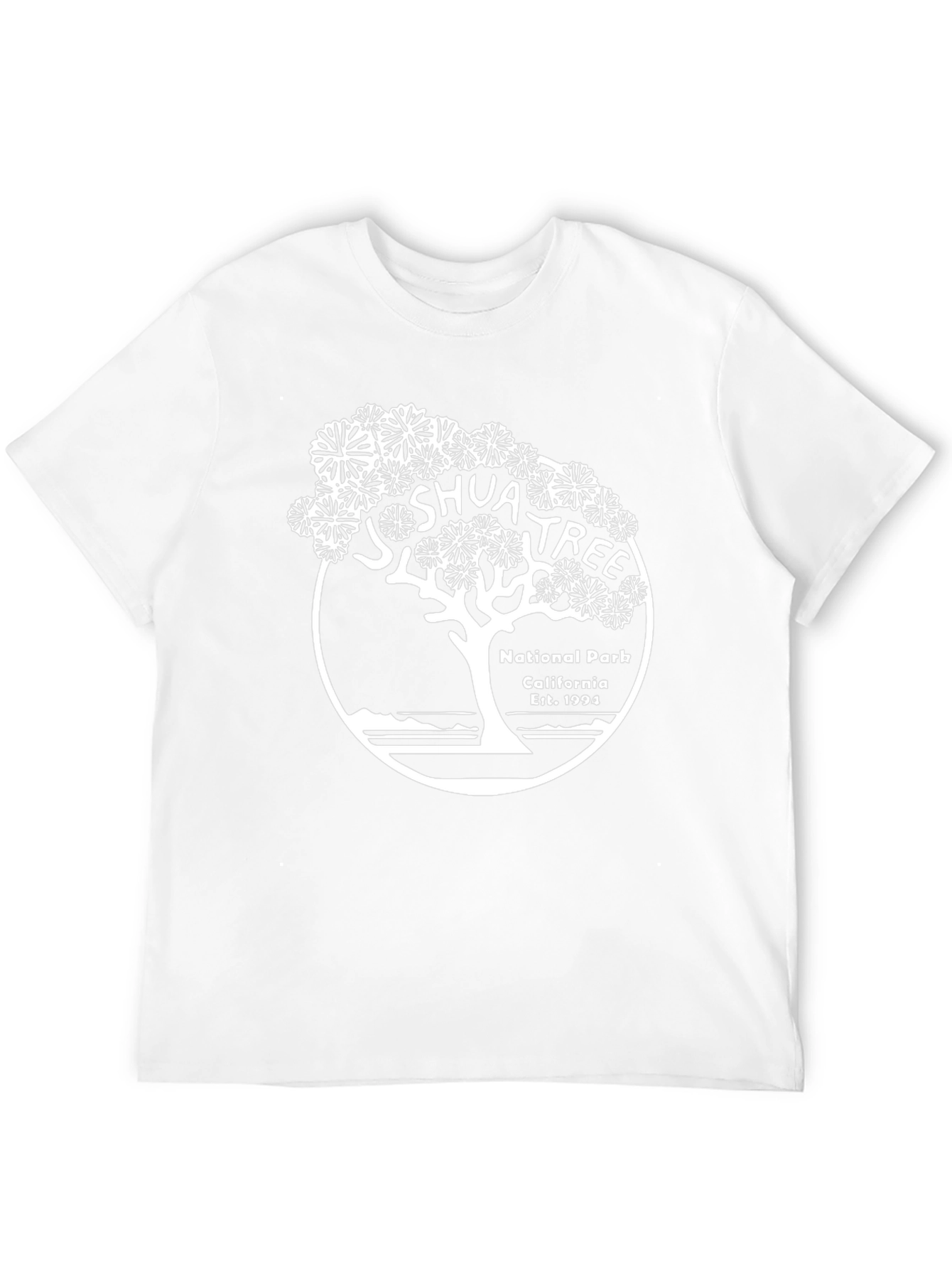 Black Joshua Tree National Park Black T-Shirt view 12