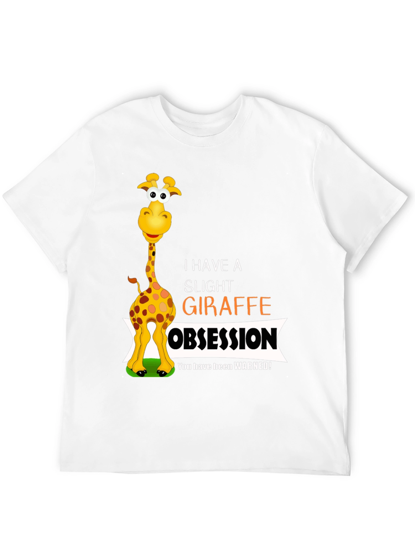 Black Giraffe Obsession Graphic T-Shirt view 12