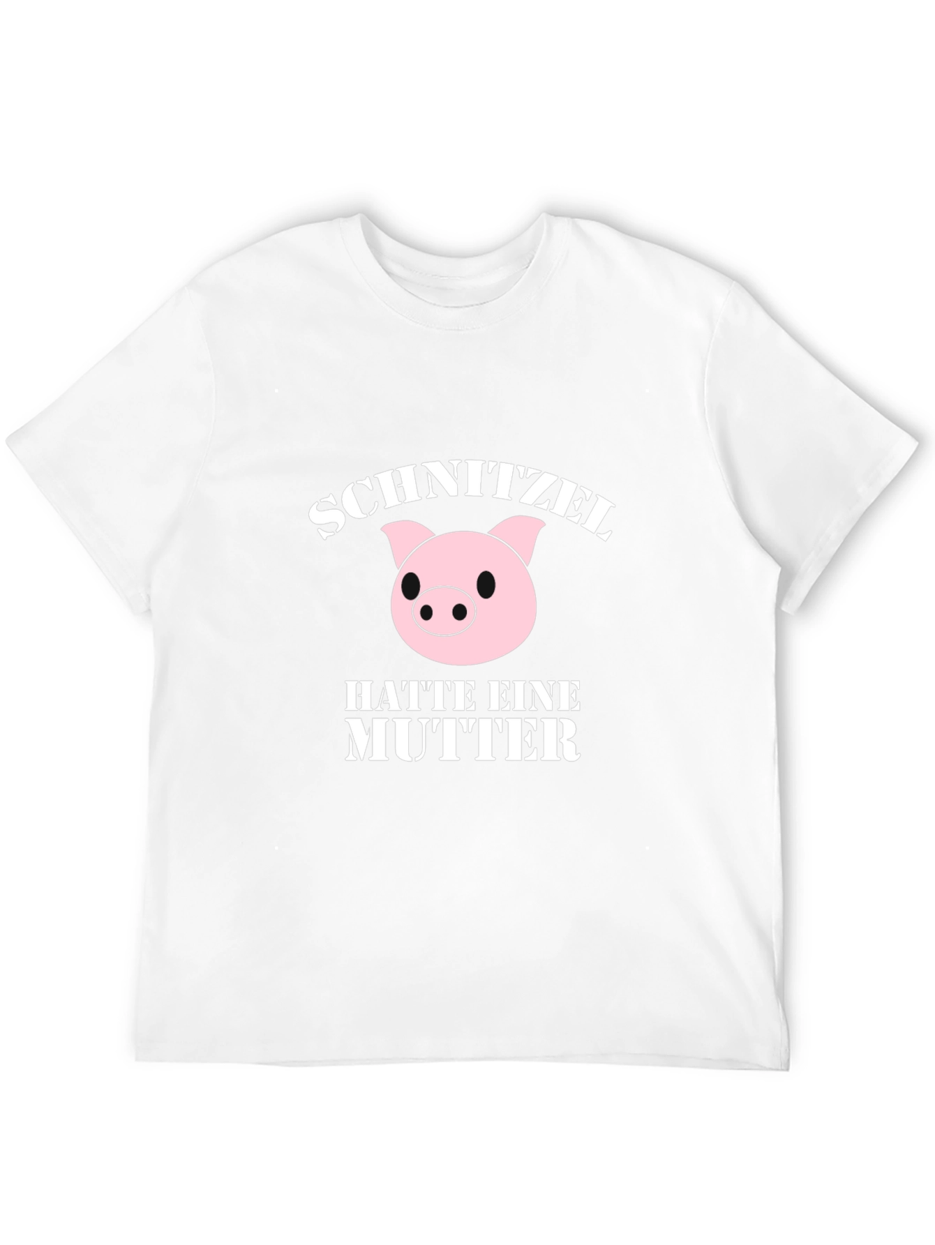 Black Schnitzel Had a Mother Funny Pig T-Shirt view 12