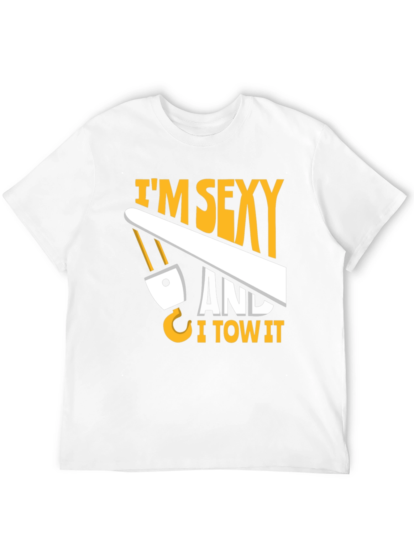 Black I'm Sexy And I Tow It T-Shirt view 12