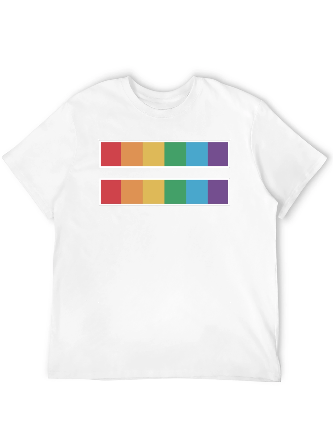 Black Equality Pride T-Shirt - Rainbow Symbol view 12